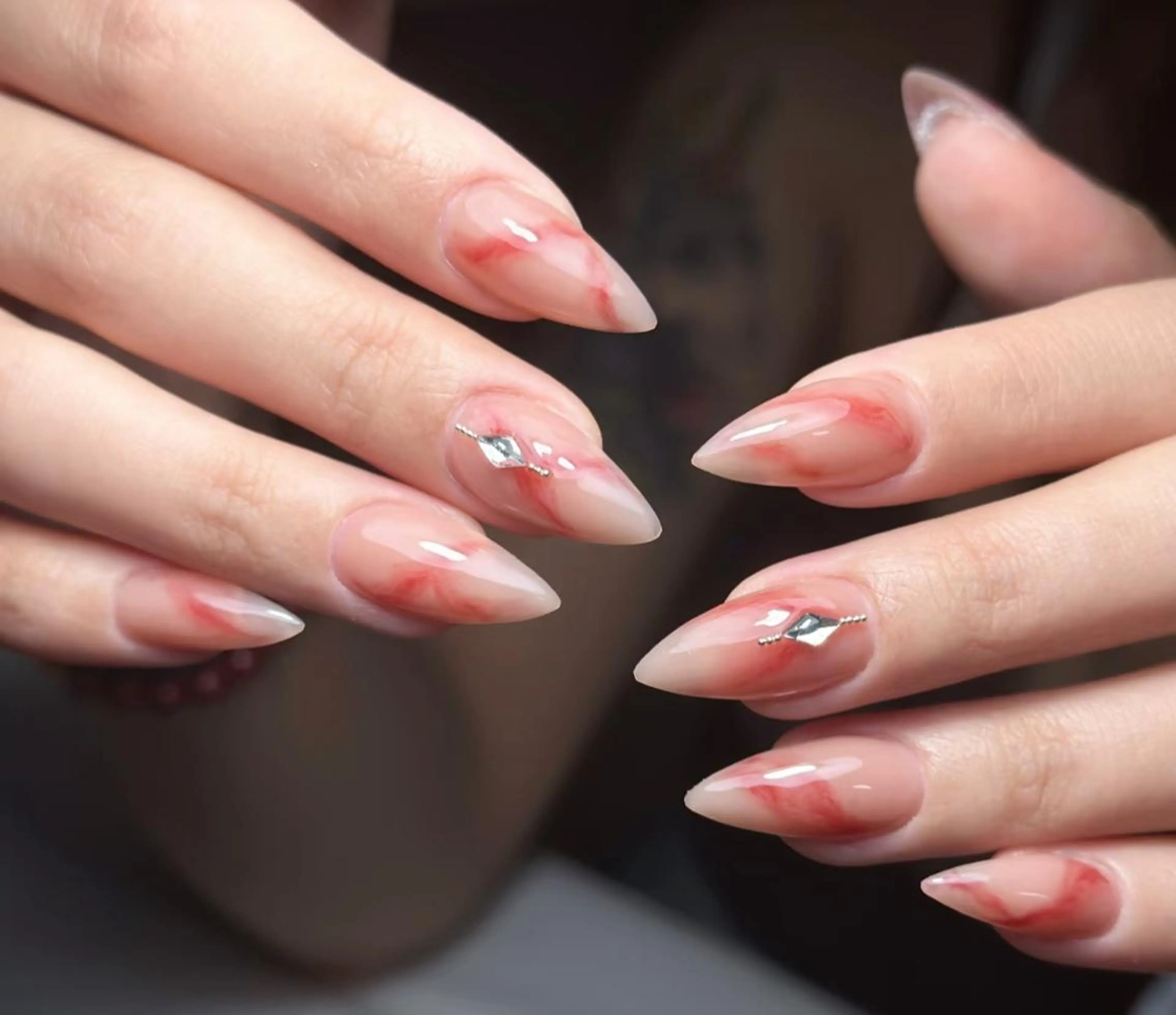 ネイル ハンドネイル By moonネイル 🌷ワンホン/韓国風のネイルデザイン