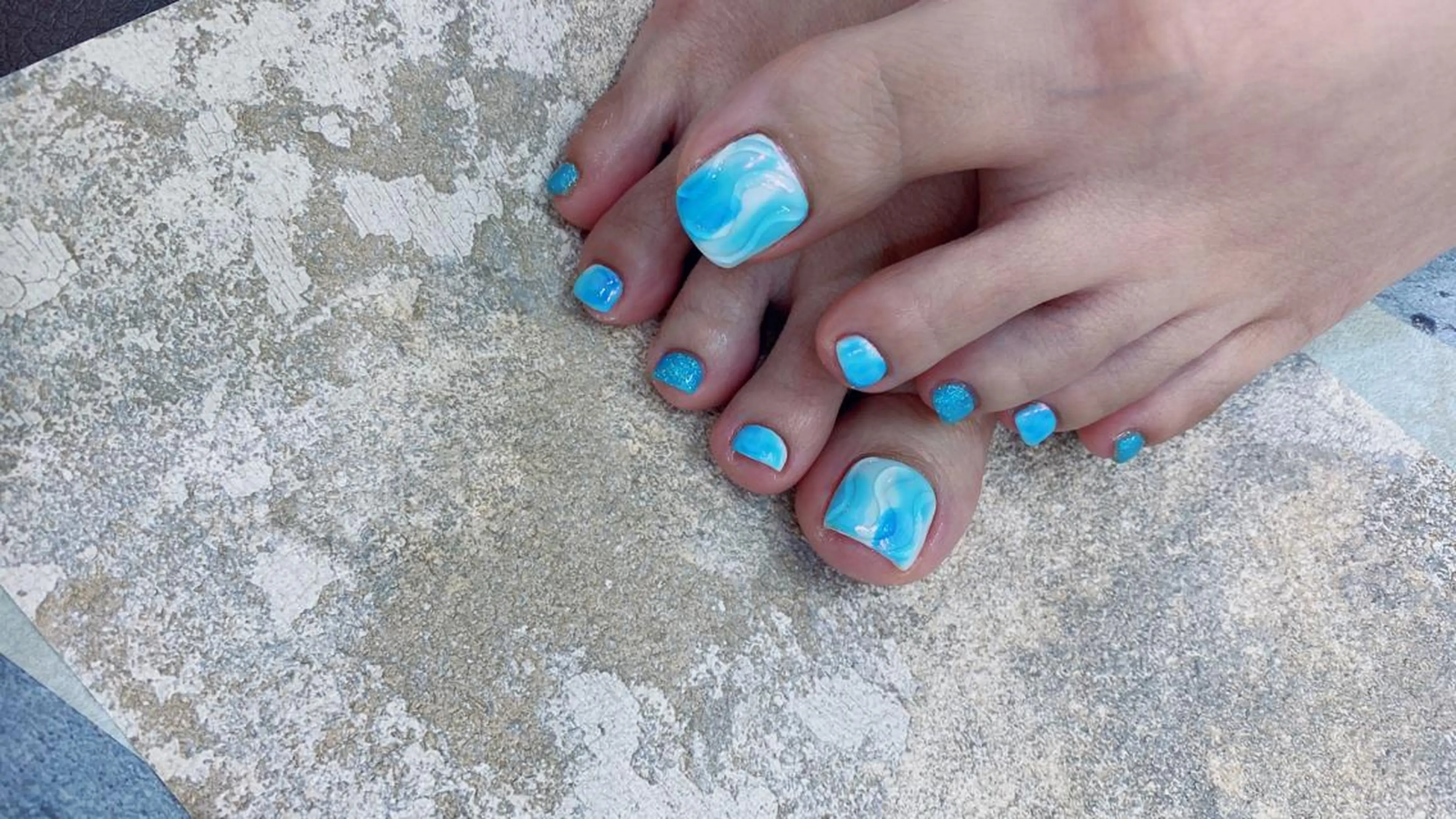 ネイル フットネイル nail salon  ∞ mikanal ∞所属・nailsalon ∞ ﾐｶﾅﾙ ∞のネイルデザイン