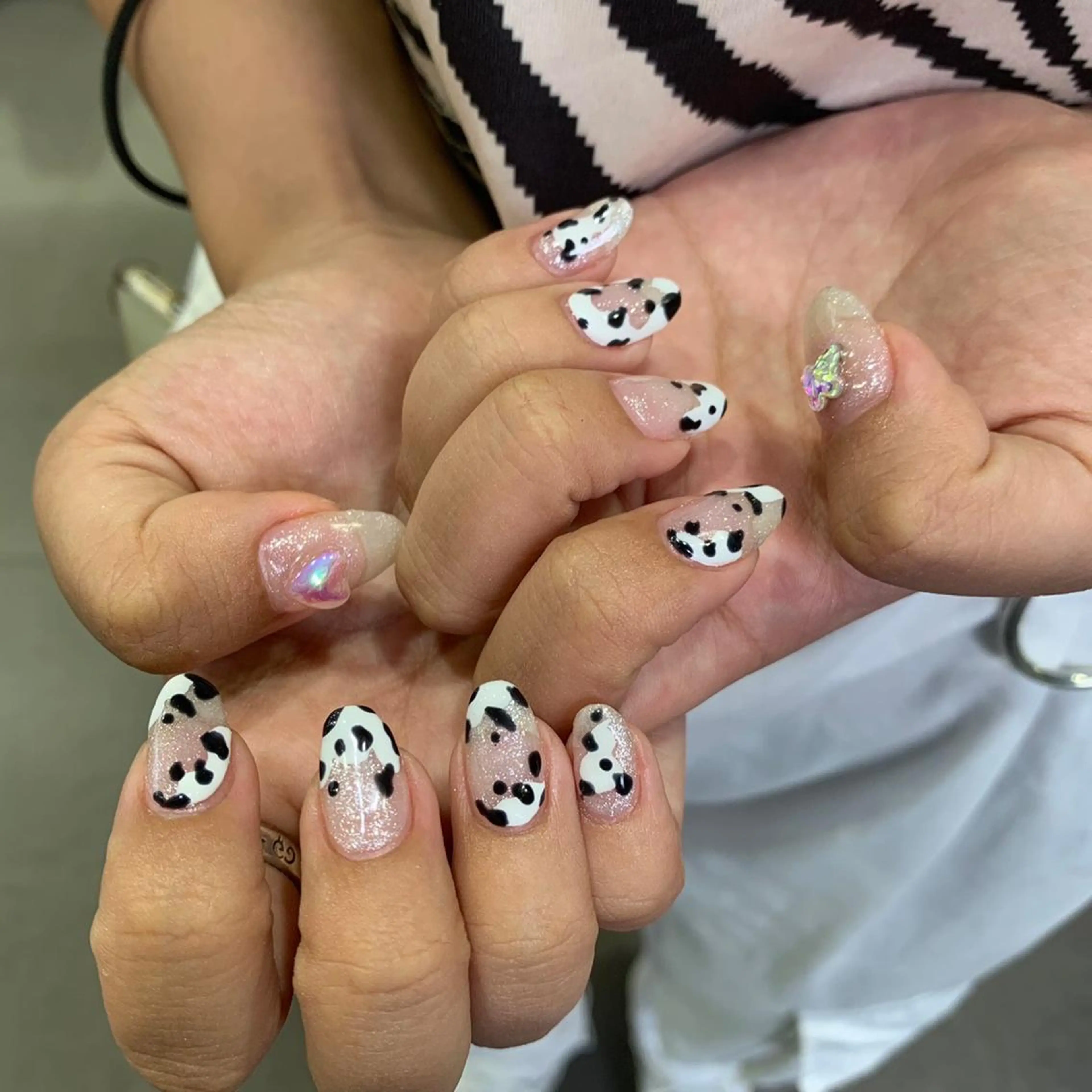 ネイル ハンドネイル 韓国🩶Y2Kネイル 💫くれはのネイルデザイン