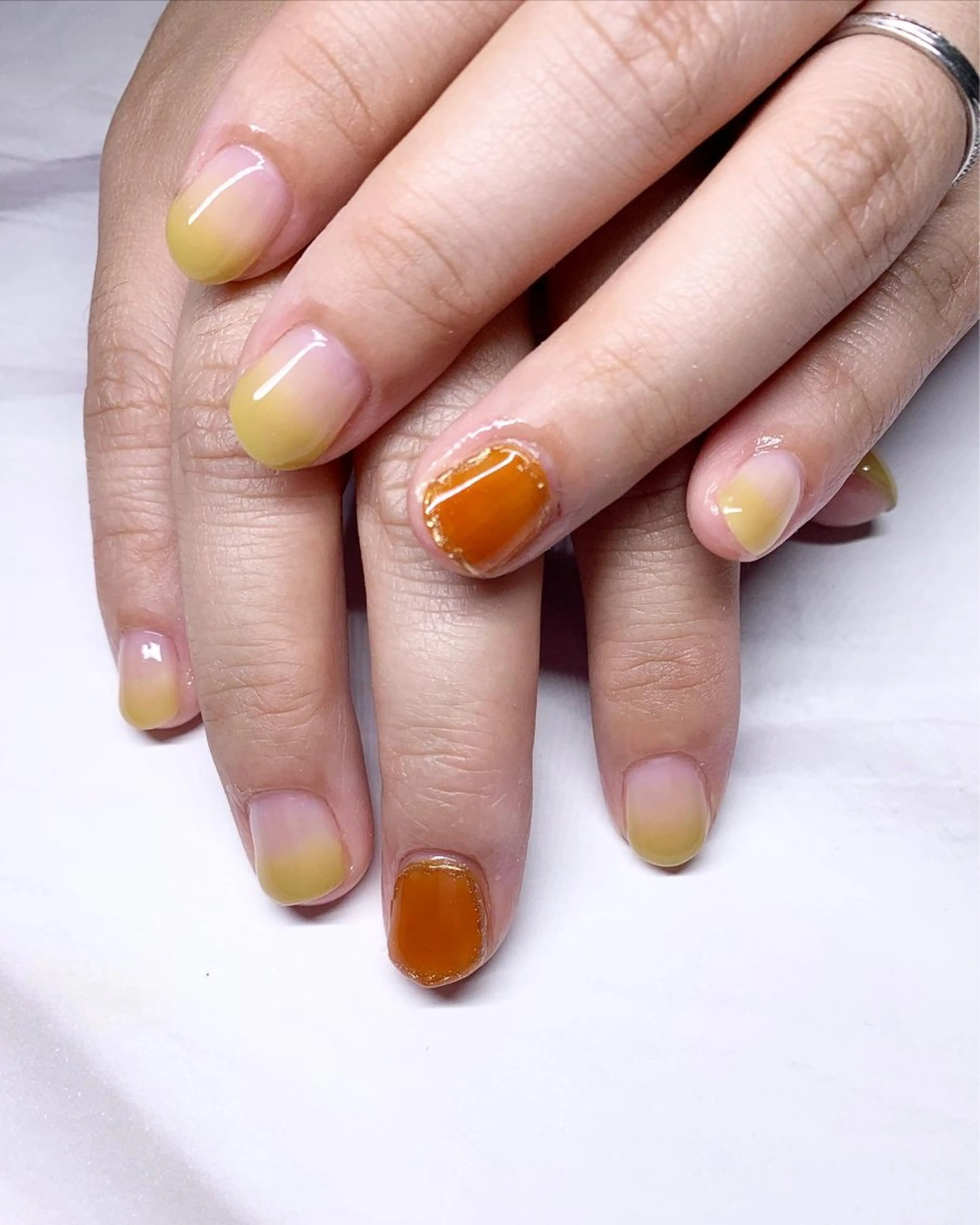 ネイル ハンドネイル nail salon happinessのネイルデザイン