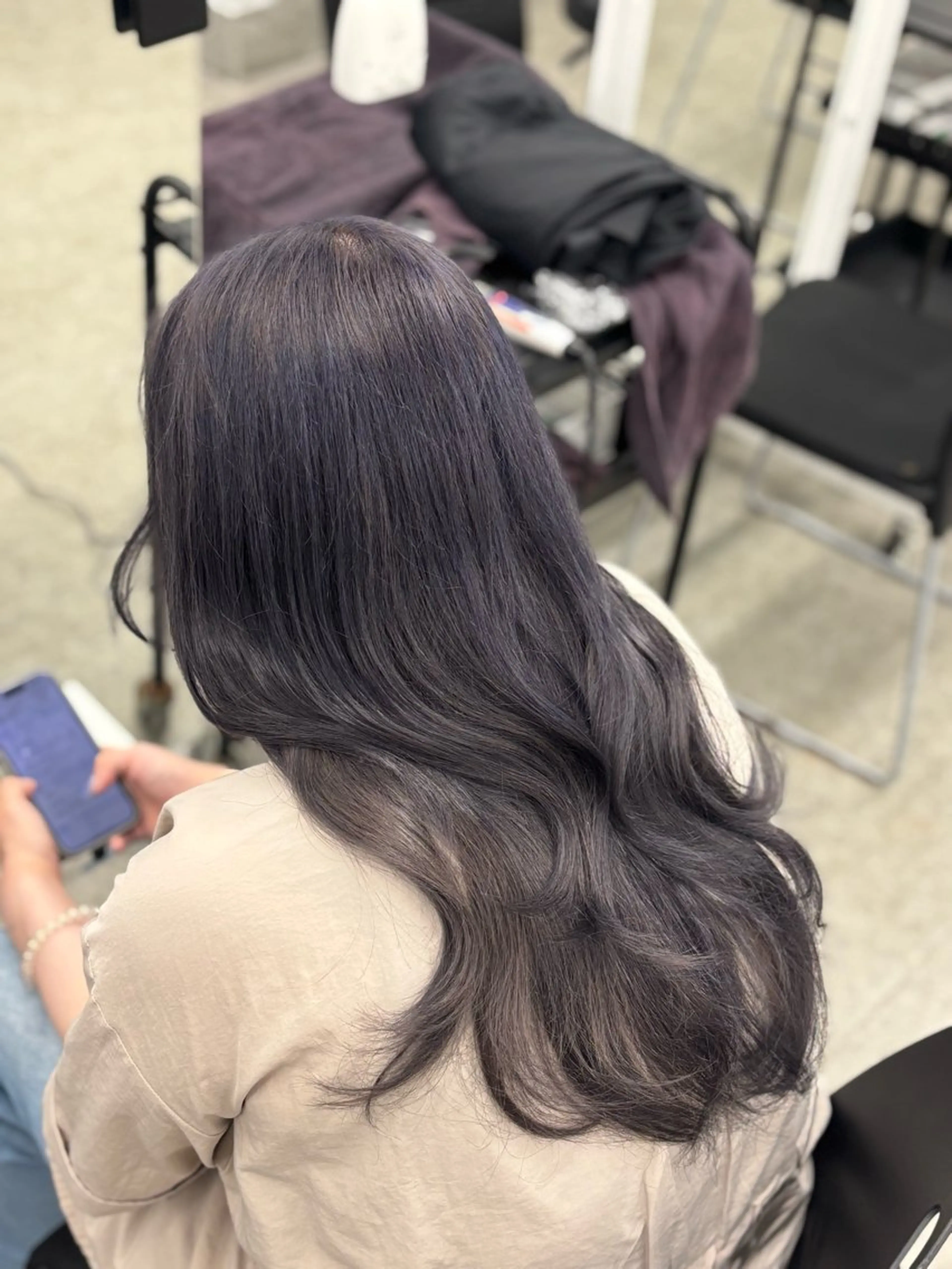 ロング カラー 淡めベージュ🤎ショ ート🤎Kiyokaのヘアスタイル