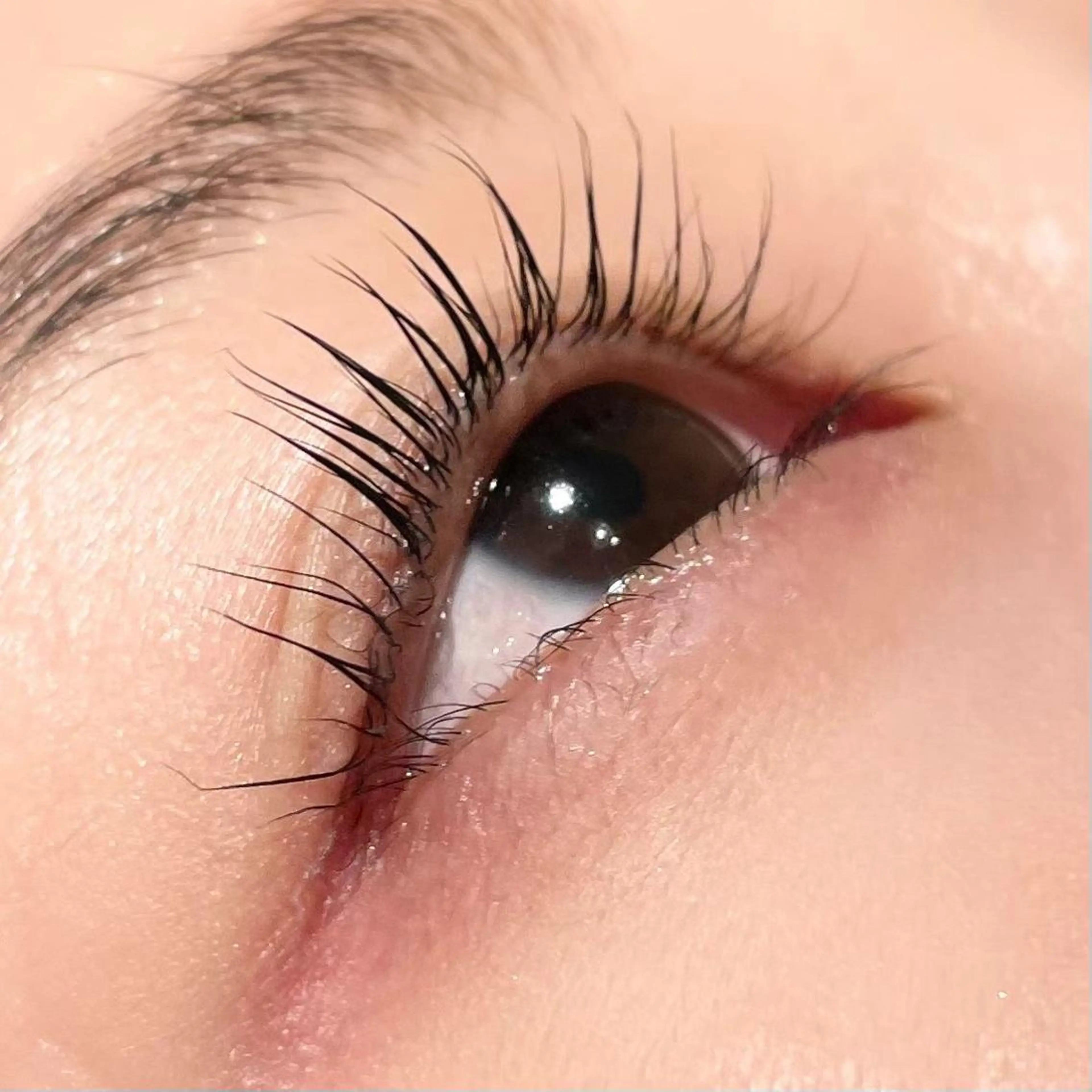 マツエク・マツパ 一重×まつ毛パーマ 艶カラー🩵中久保 舞優🩵のヘアスタイル