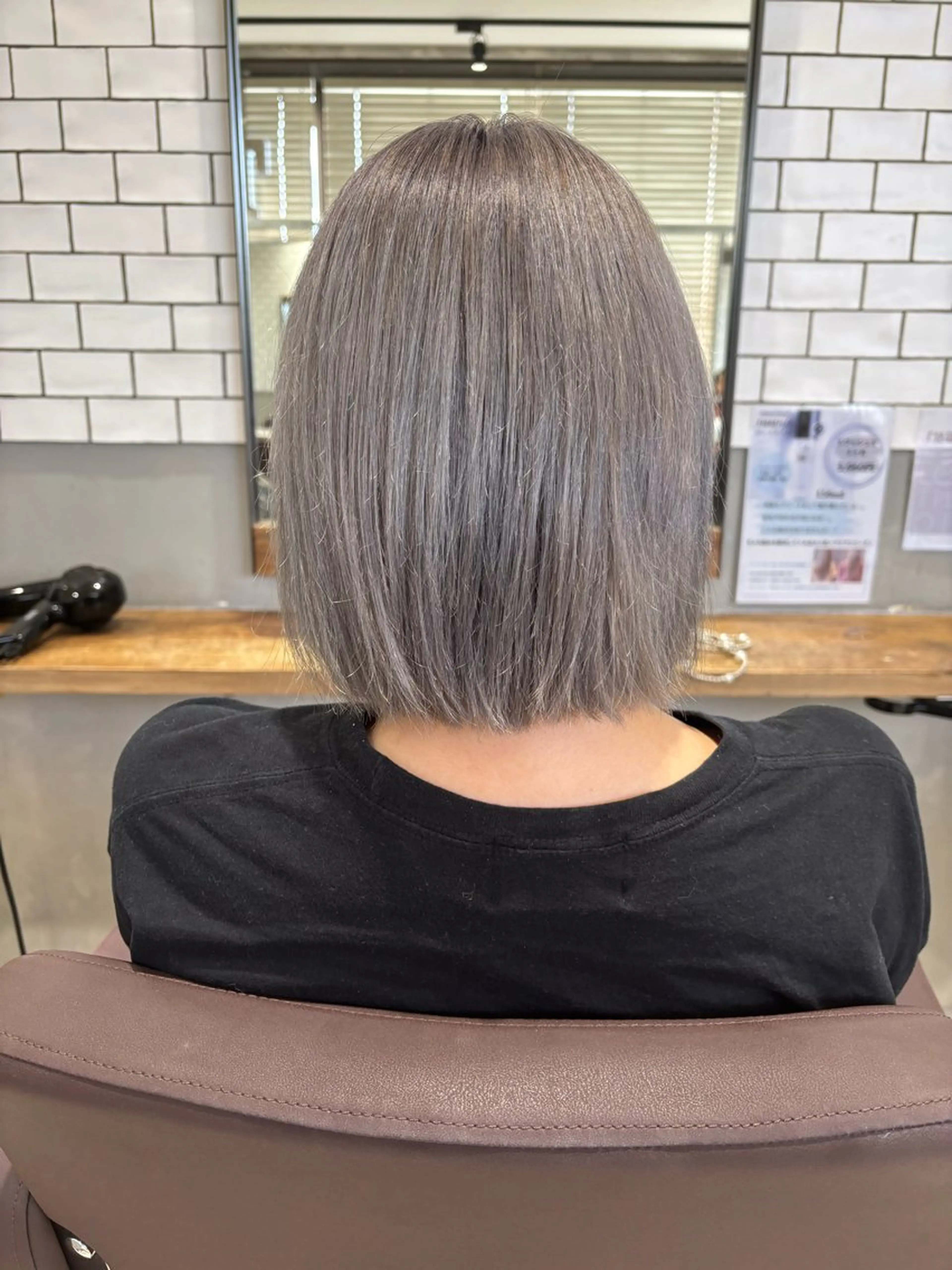 ミディアム カット ヘアカラー 菊地 優斗のヘアスタイル