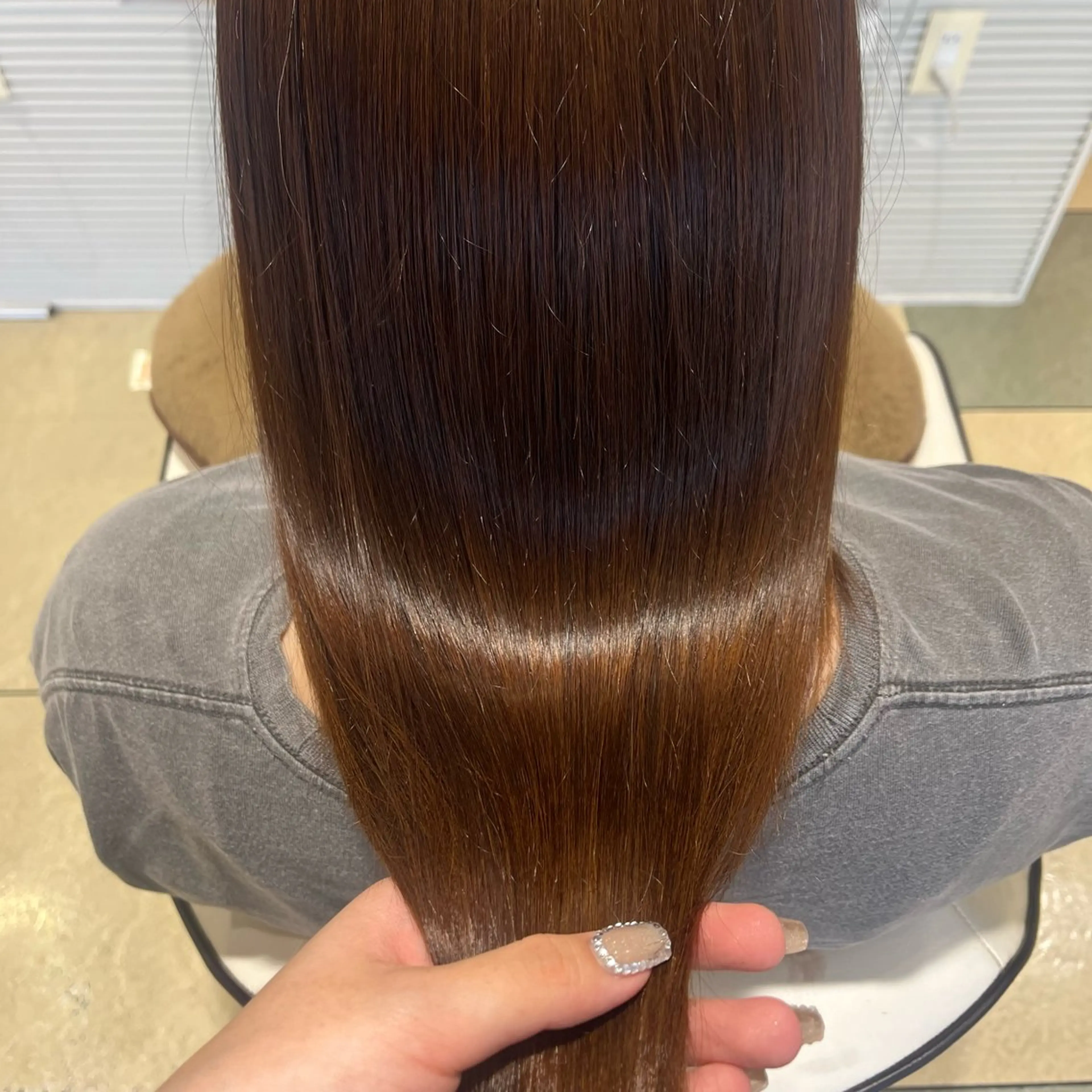 ロング カラー 奈那美🌸 韓国ヘア🌸透明感のヘアスタイル