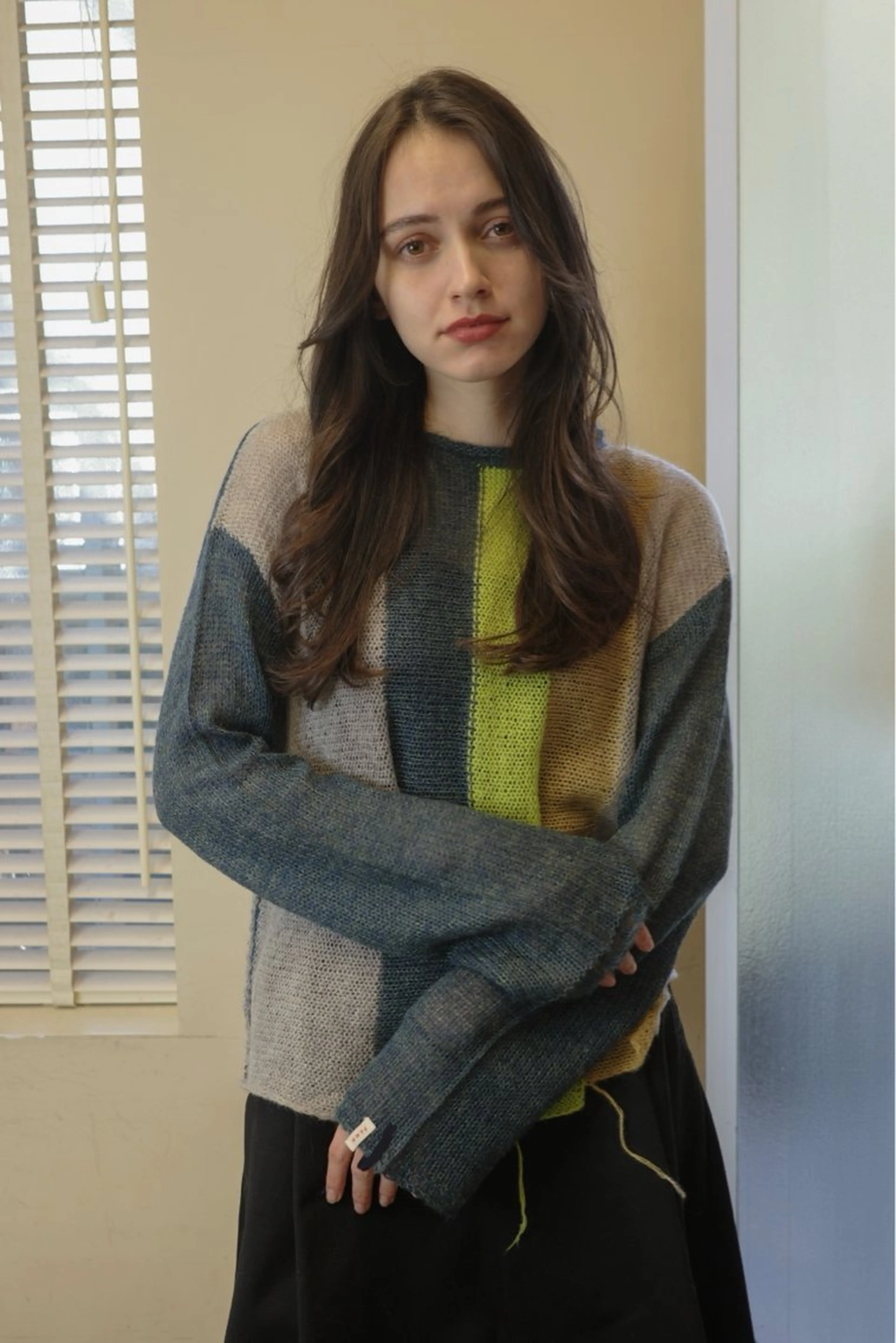 ロング カラー アディクシーカラー バレイヤージュ ブリーチ デザインカラー ダブルカラー カット トリートメント opus 店長大和 レイヤー/赤み消しのヘアスタイル