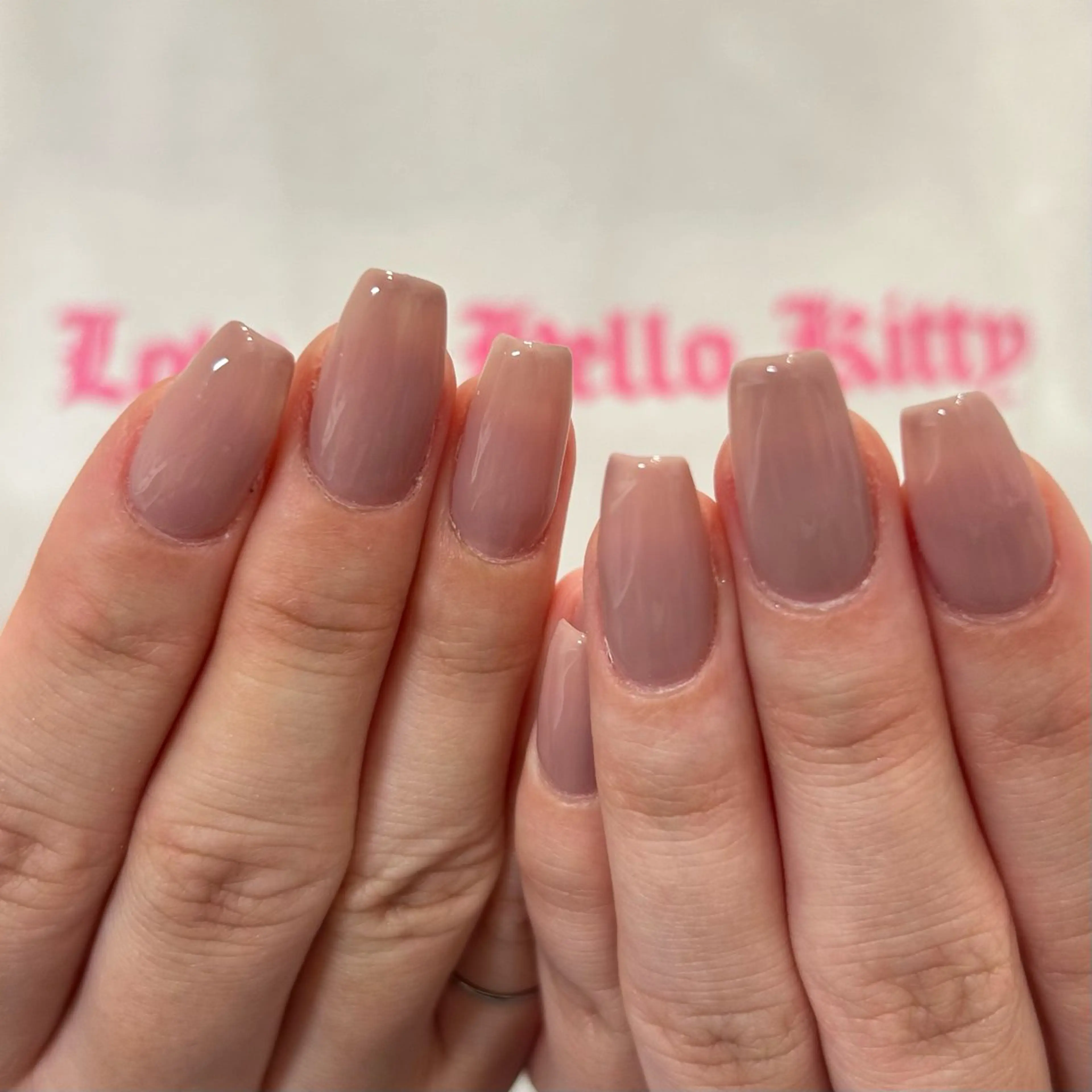 オフありワンカラー💅🏿🩷の写真