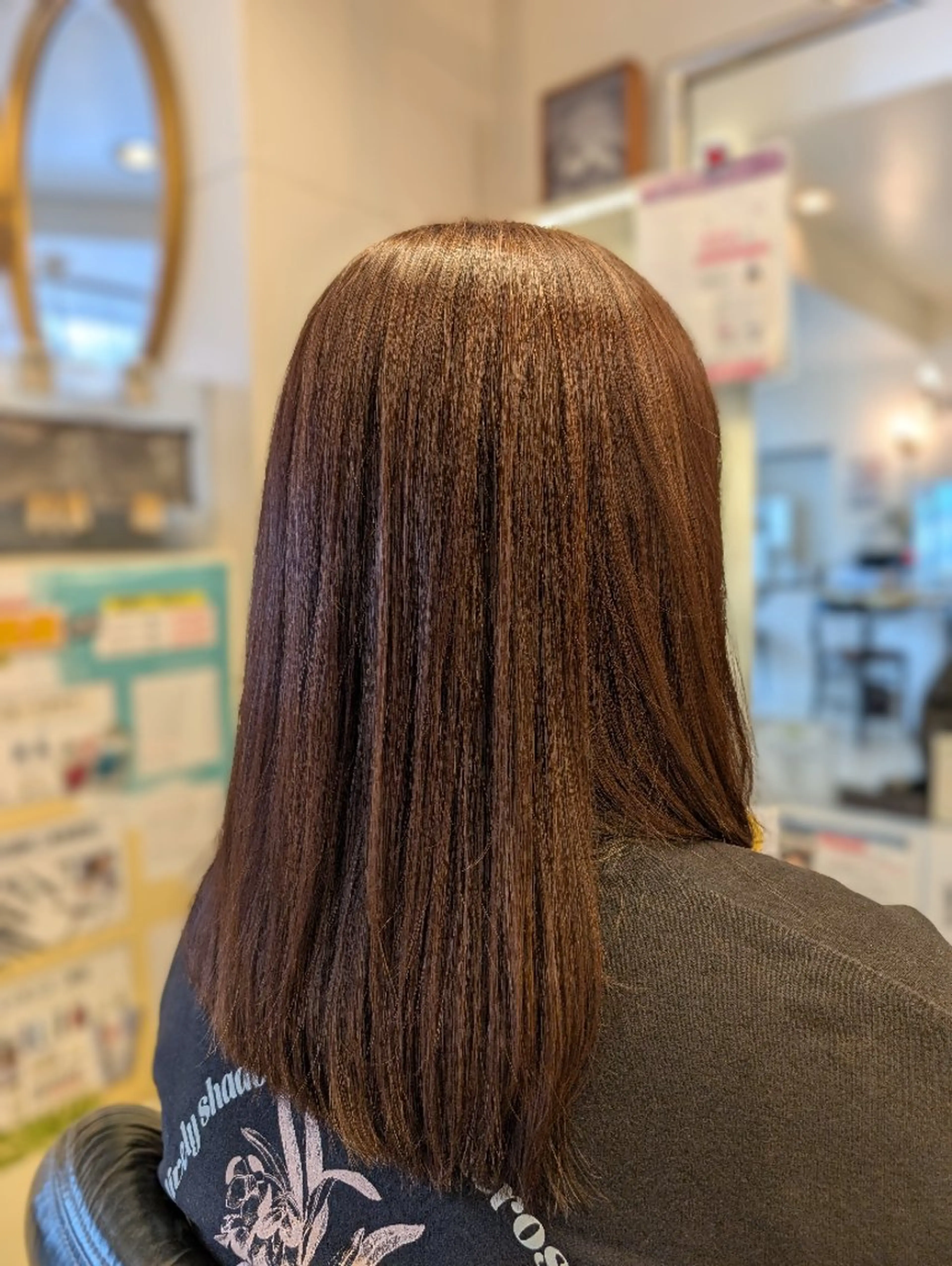 セミロング トリートメント カット トリートメント ヘッドスパ 椎橋 美帆野のヘアスタイル