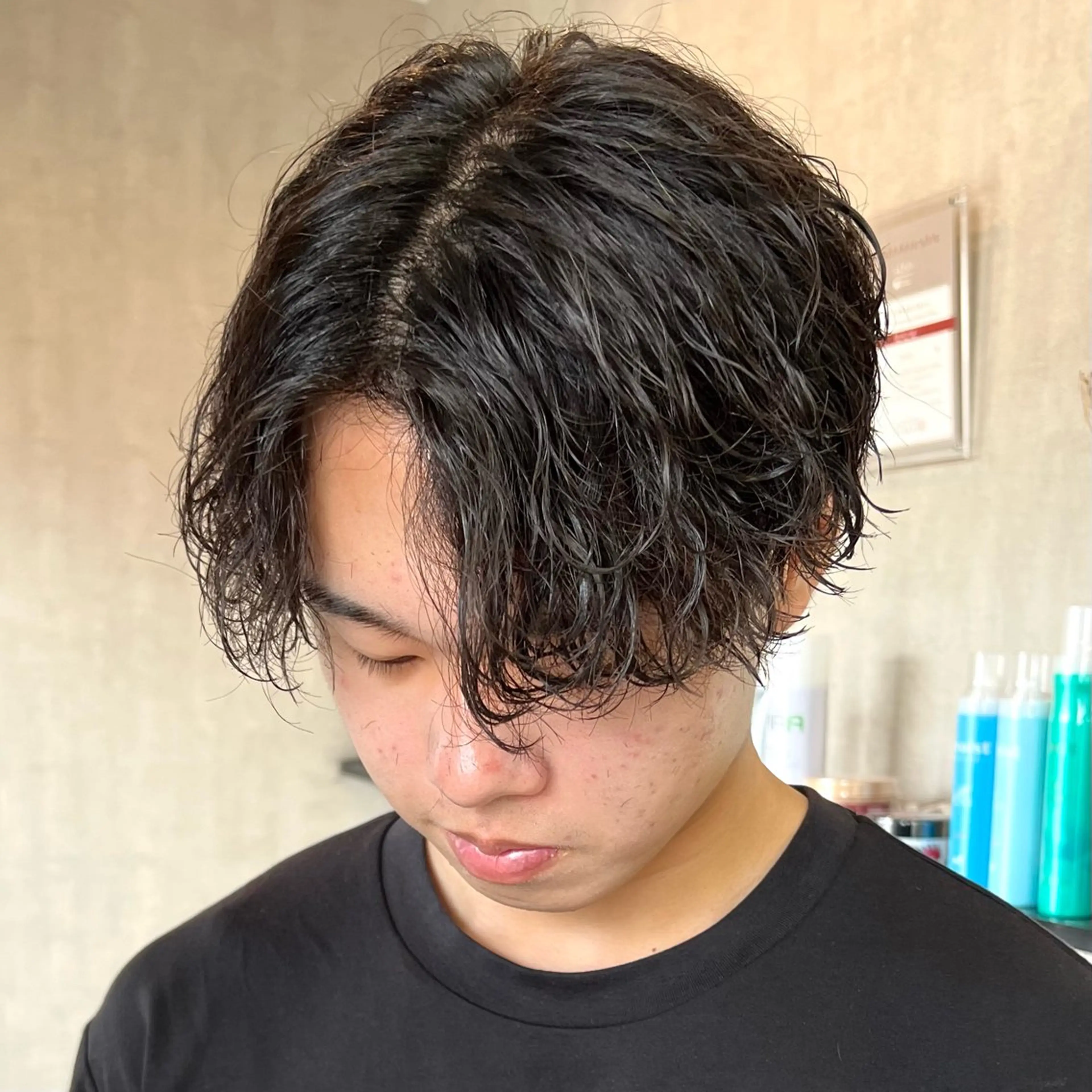 パーマ メンズ カット パーマ 💡似合わせのプロ 💡takutoのヘアスタイル