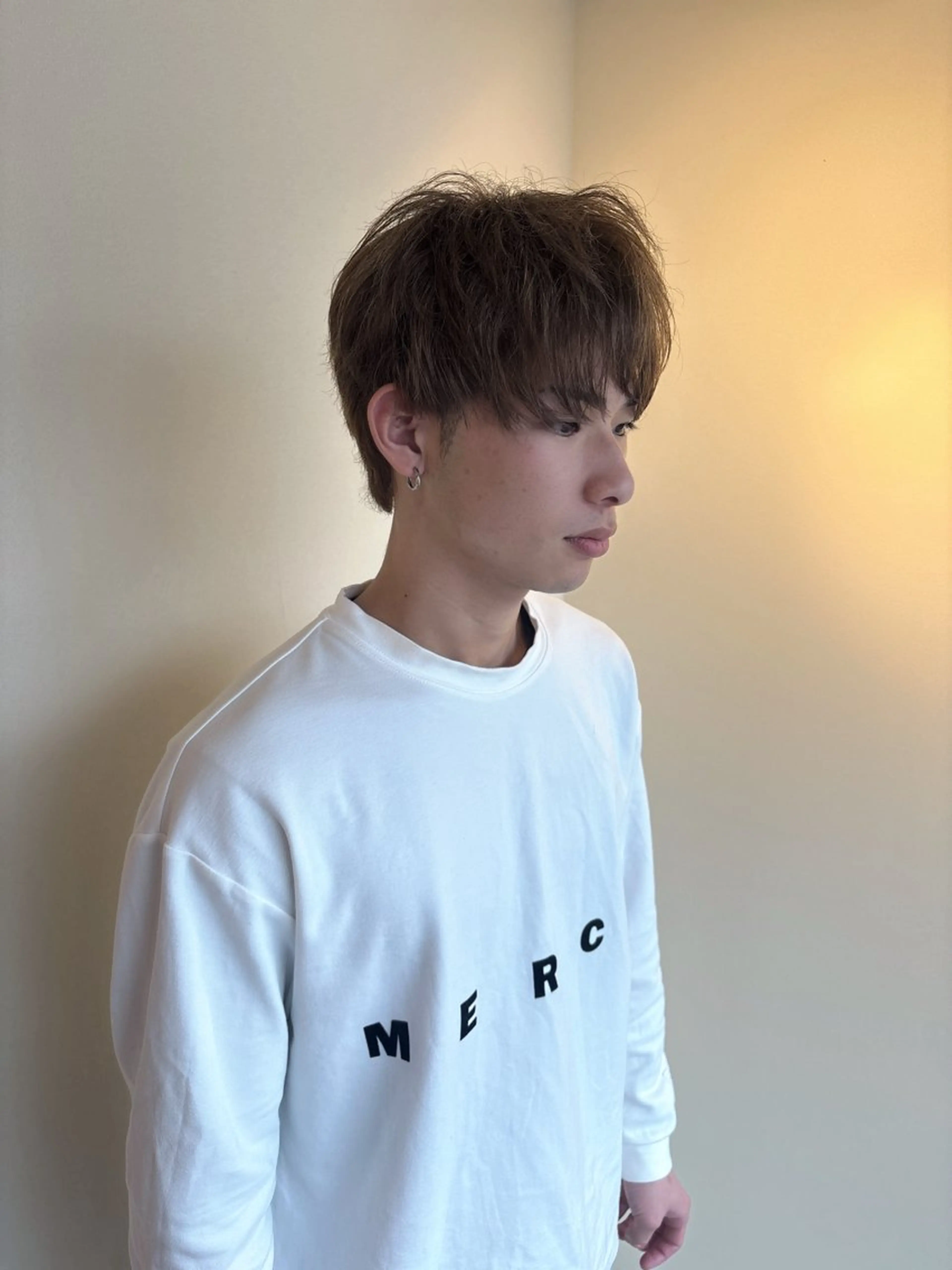 メンズ ヘアカラー 西田 朋華のヘアスタイル