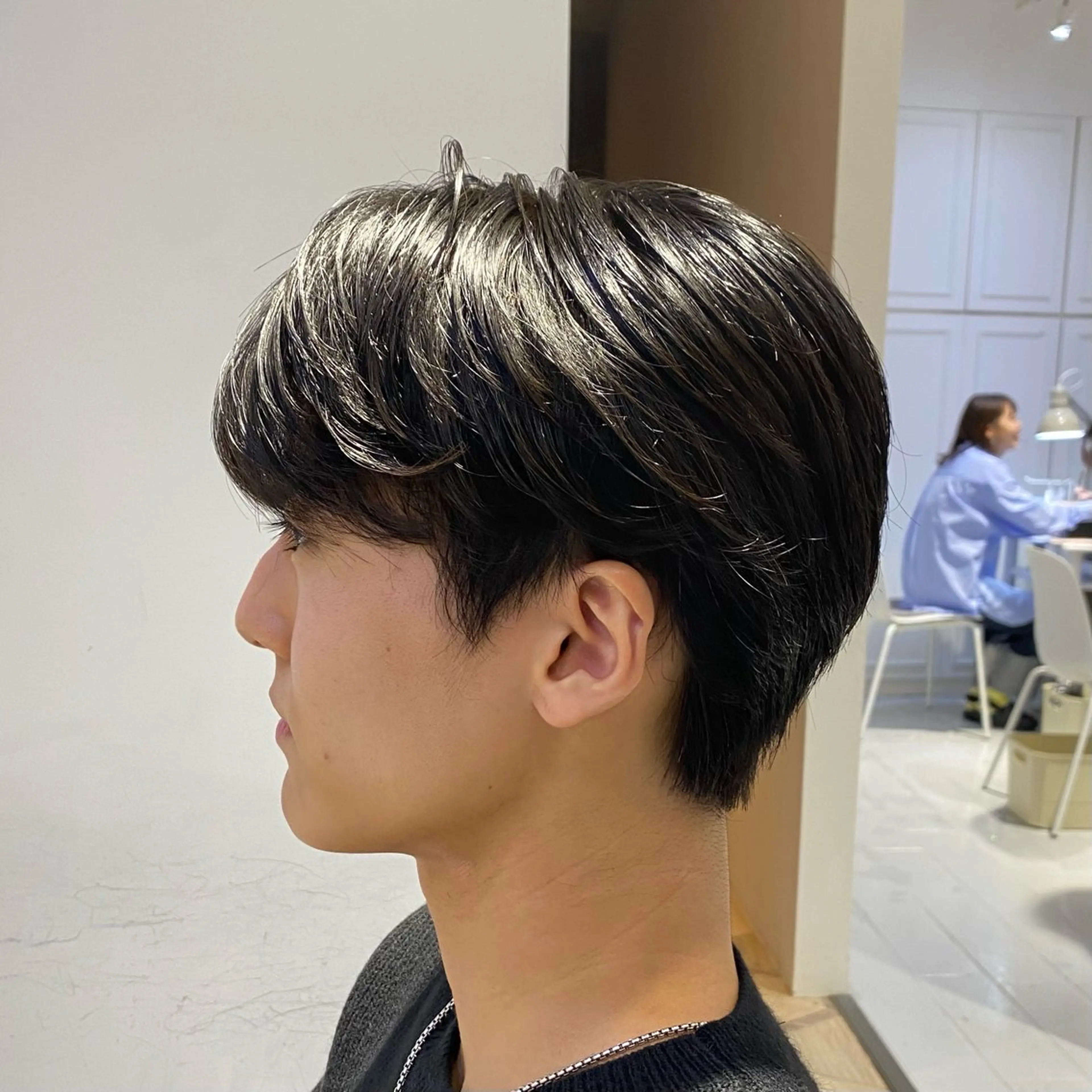 ショート パーマ メンズ カット 韓国ヘア/ニュアンス パーマ　kaitoのヘアスタイル