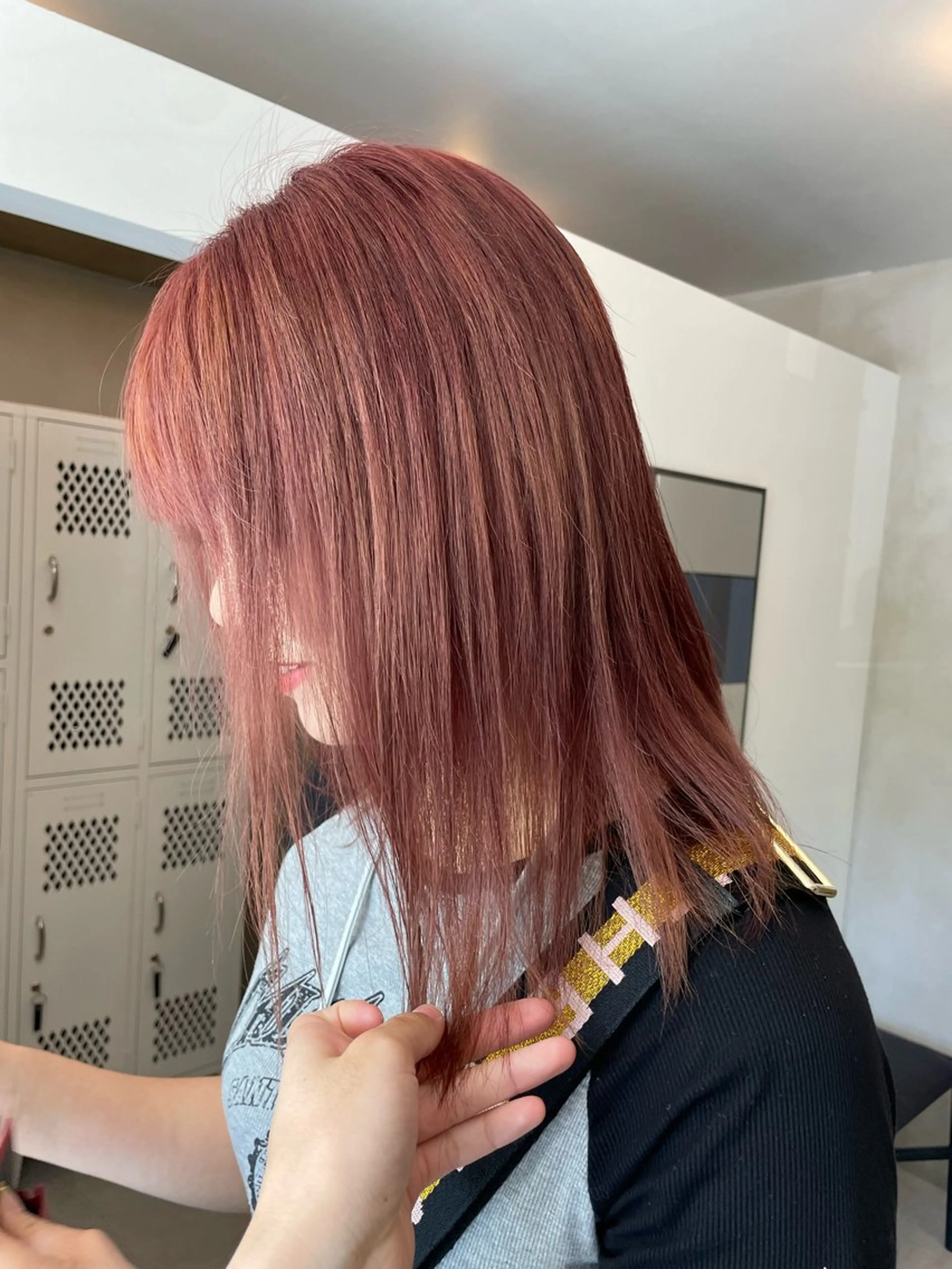 ミディアム qulim所属・qulim【クリム】 /ハイトーン/海音のヘアスタイル