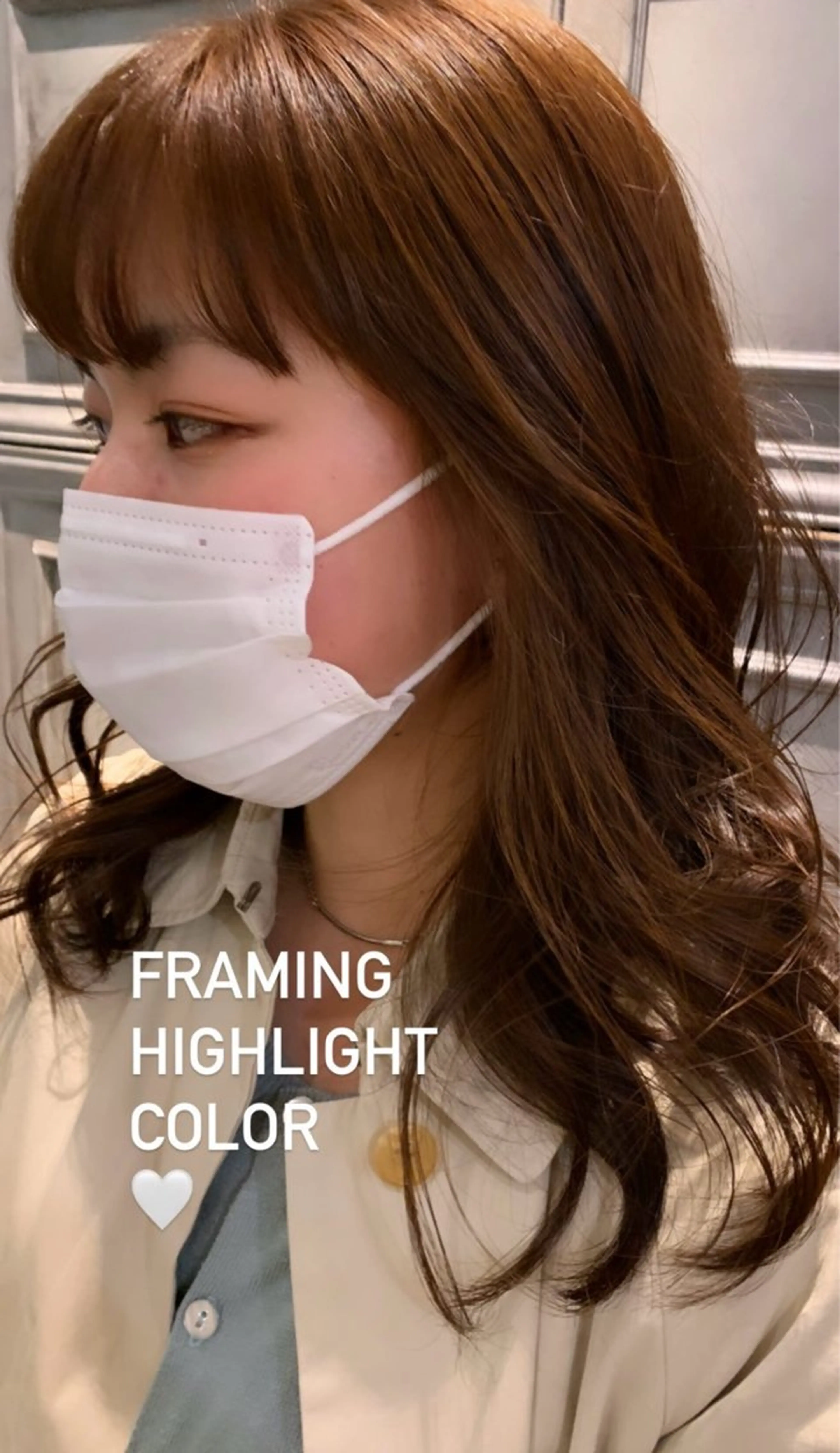 ミディアム カラー カット ヘアカラー トリートメント Opus🐕kato Mizuki🐕のヘアスタイル