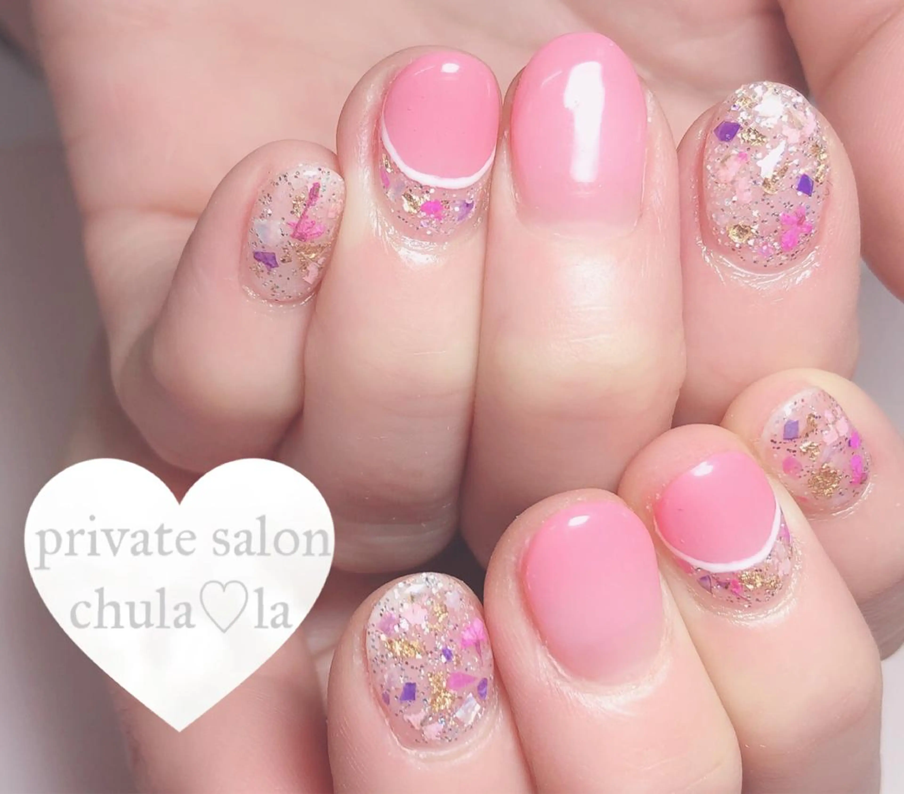 ネイル 春ネイル Chula♡la 豊見城市高安のネイルデザイン