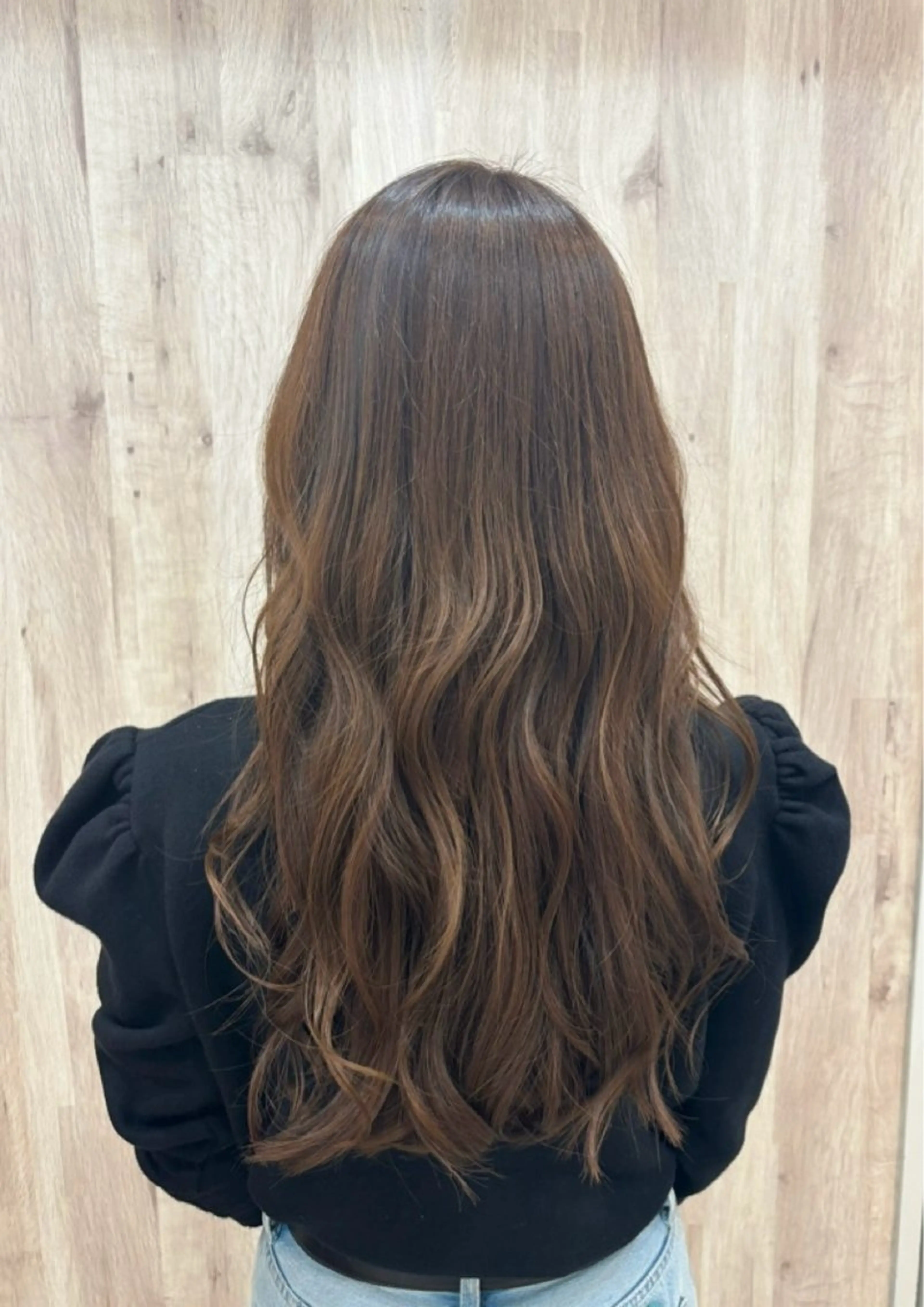 ロング 竹村 恵功代のヘアスタイル