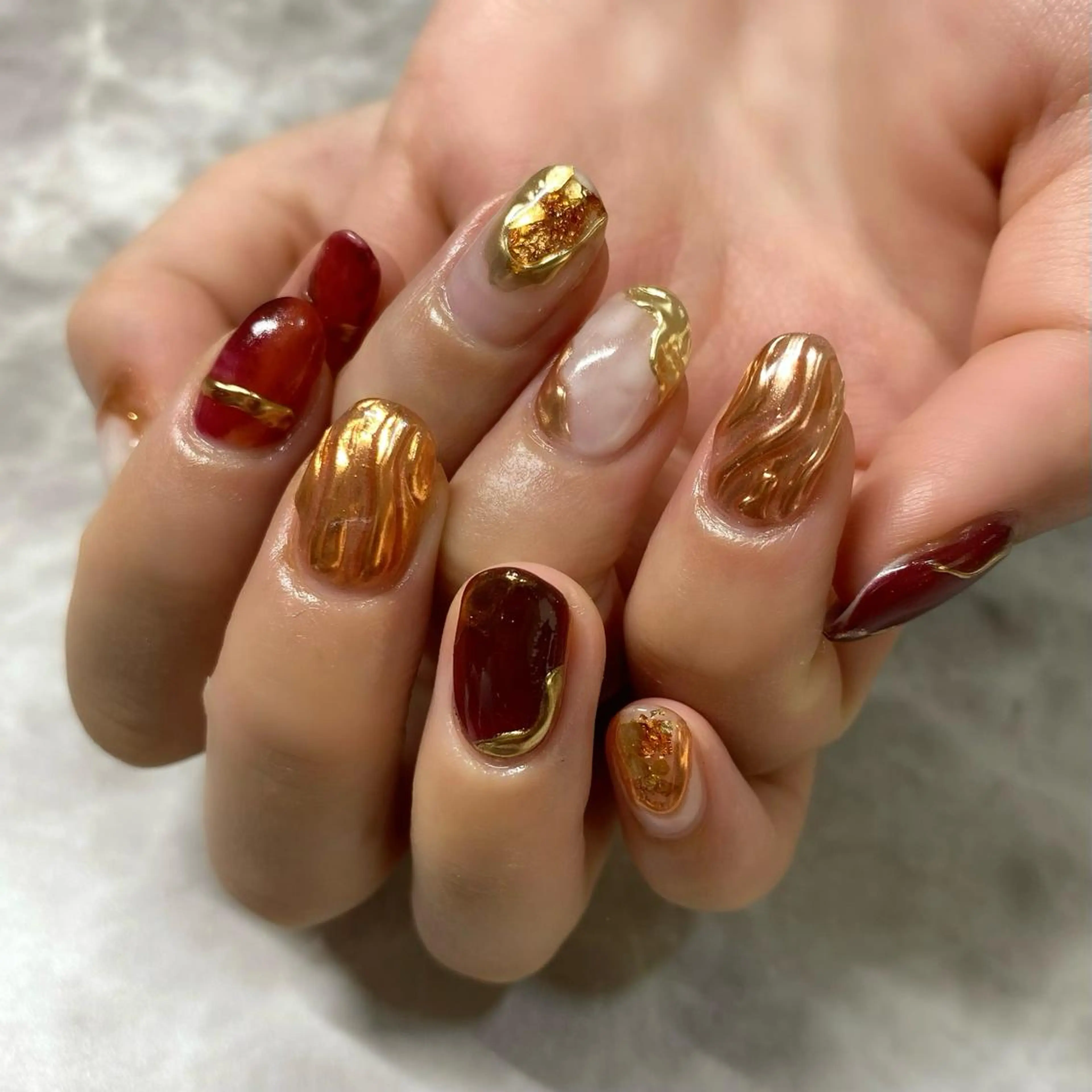 ネイル ハンドネイル Olive nail salon所属・kawaguchi yukiのネイルデザイン