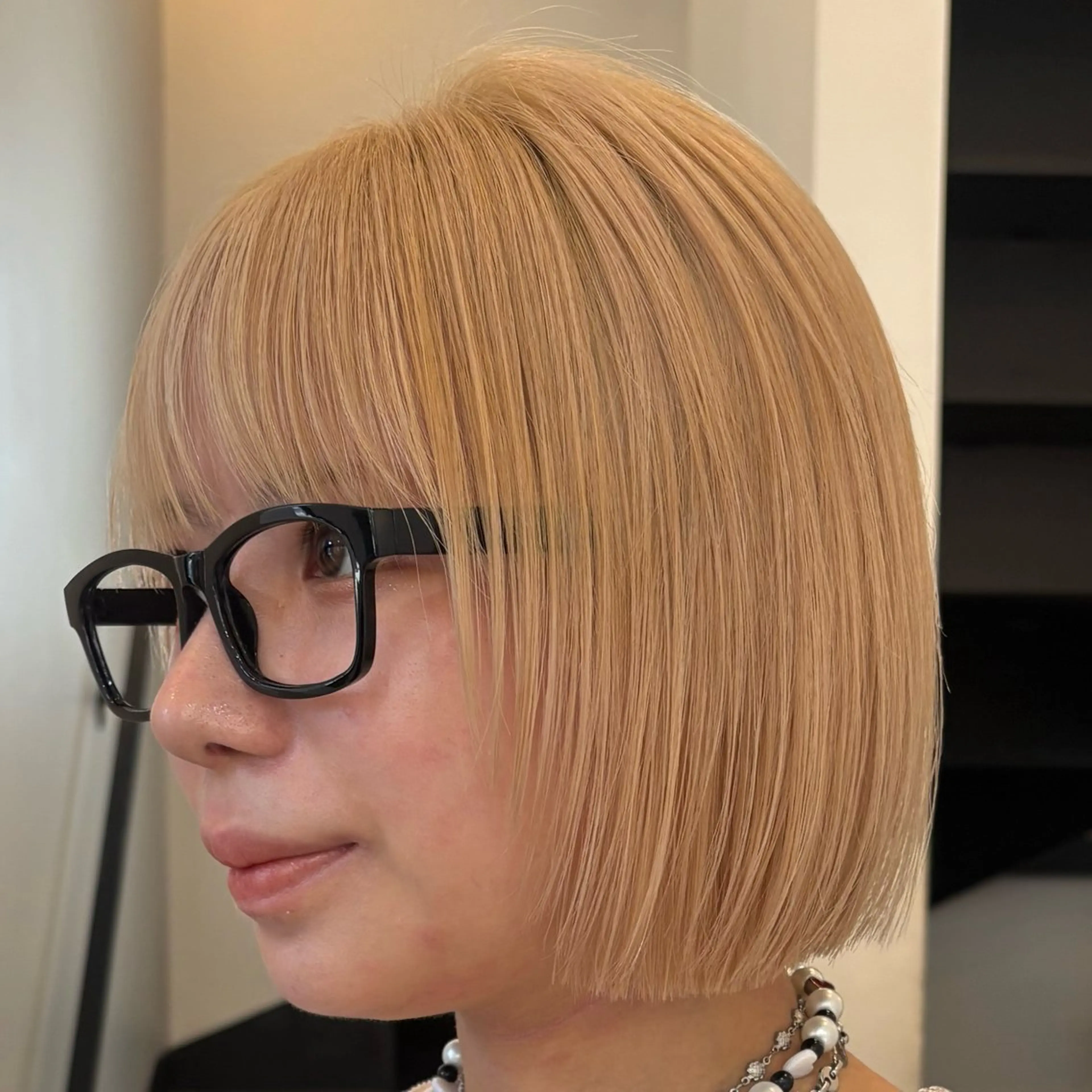 ショート カット ヘアカラー ハイトーン指名No. 1/レイヤー/みさきのヘアスタイル