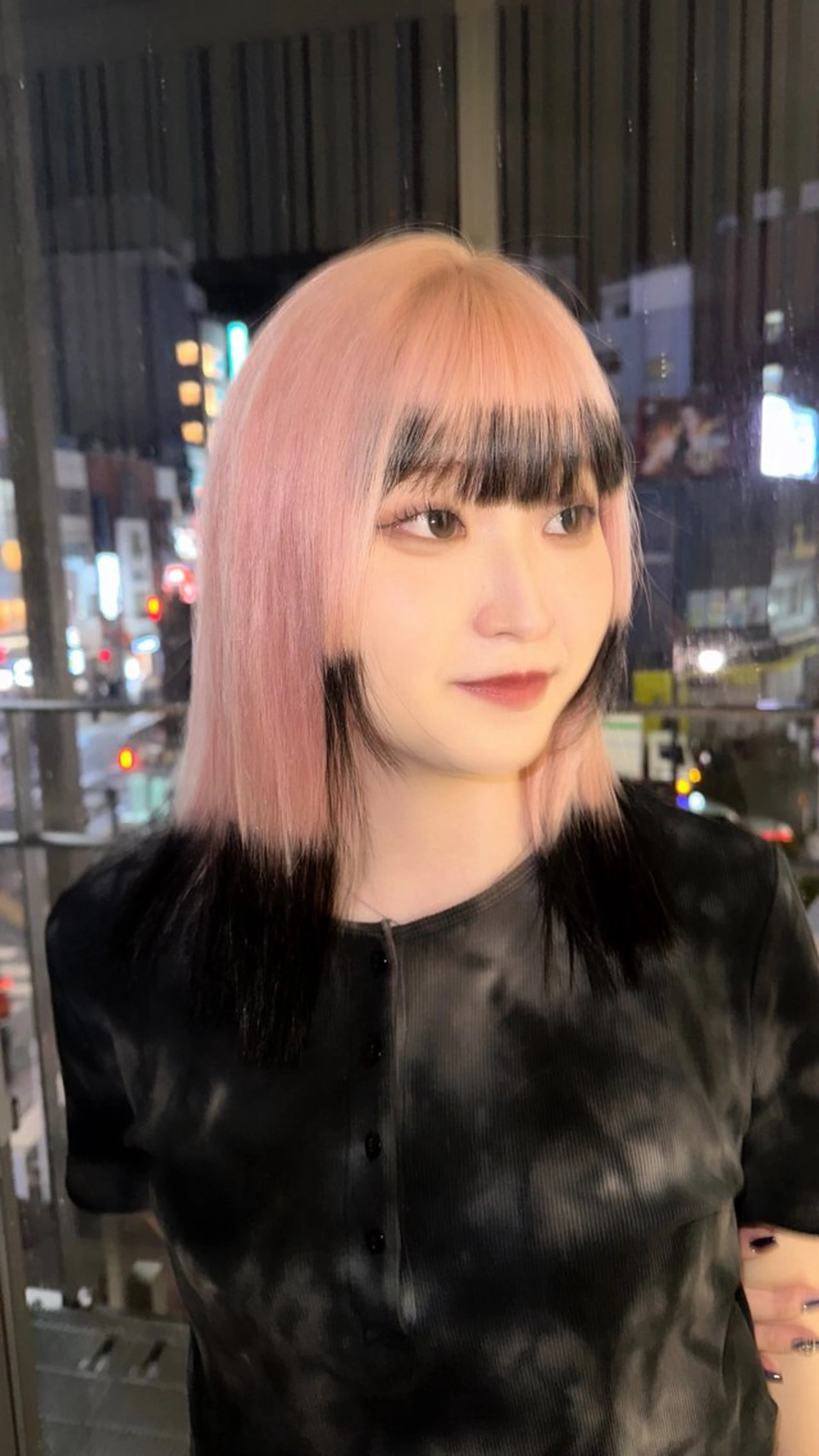 セミロング カラー ‪❥ブリーチ💗 MIKUのヘアスタイル