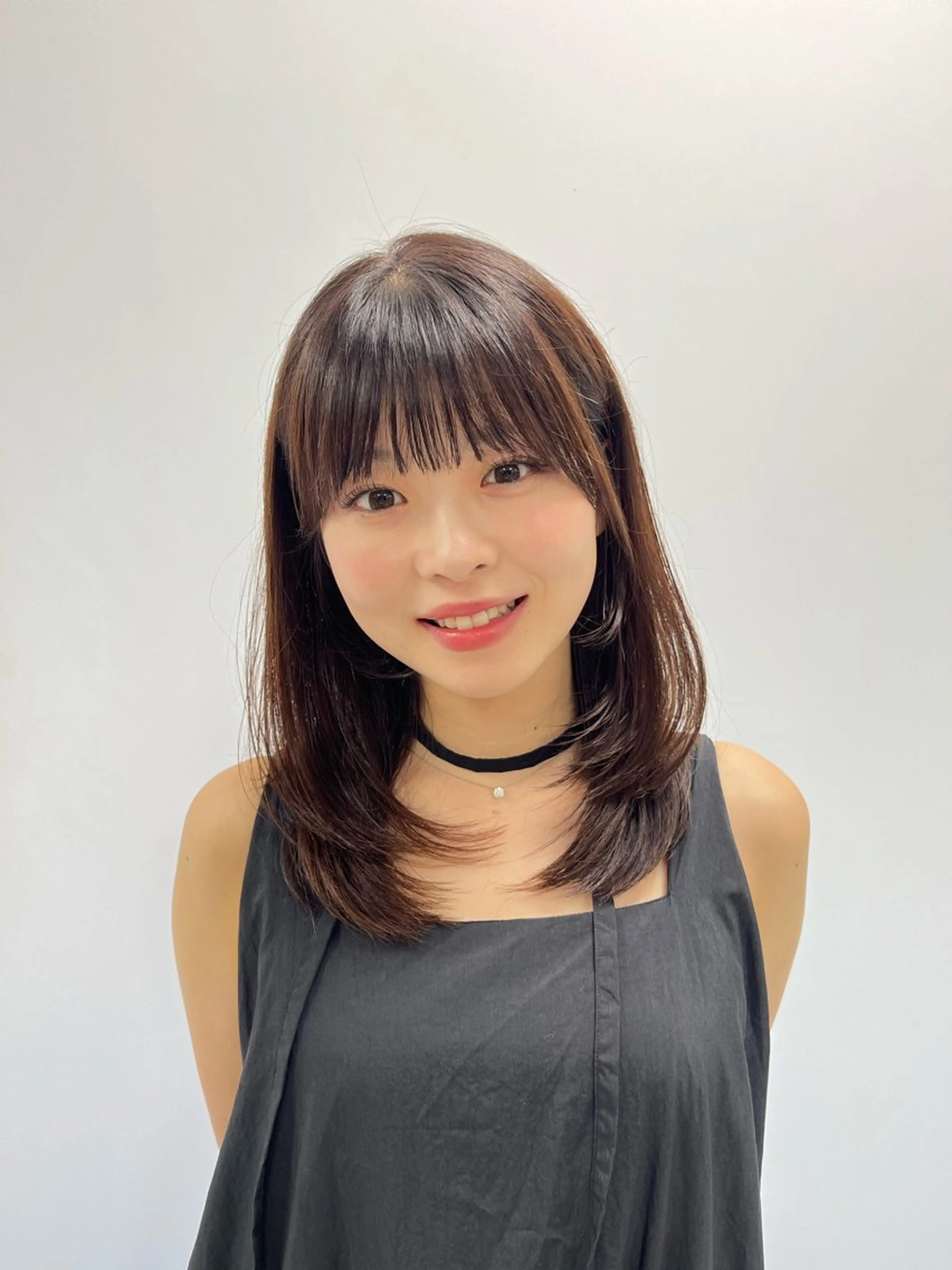 ミディアム カラー､無料カット 募集中🖤/横浜のヘアスタイル