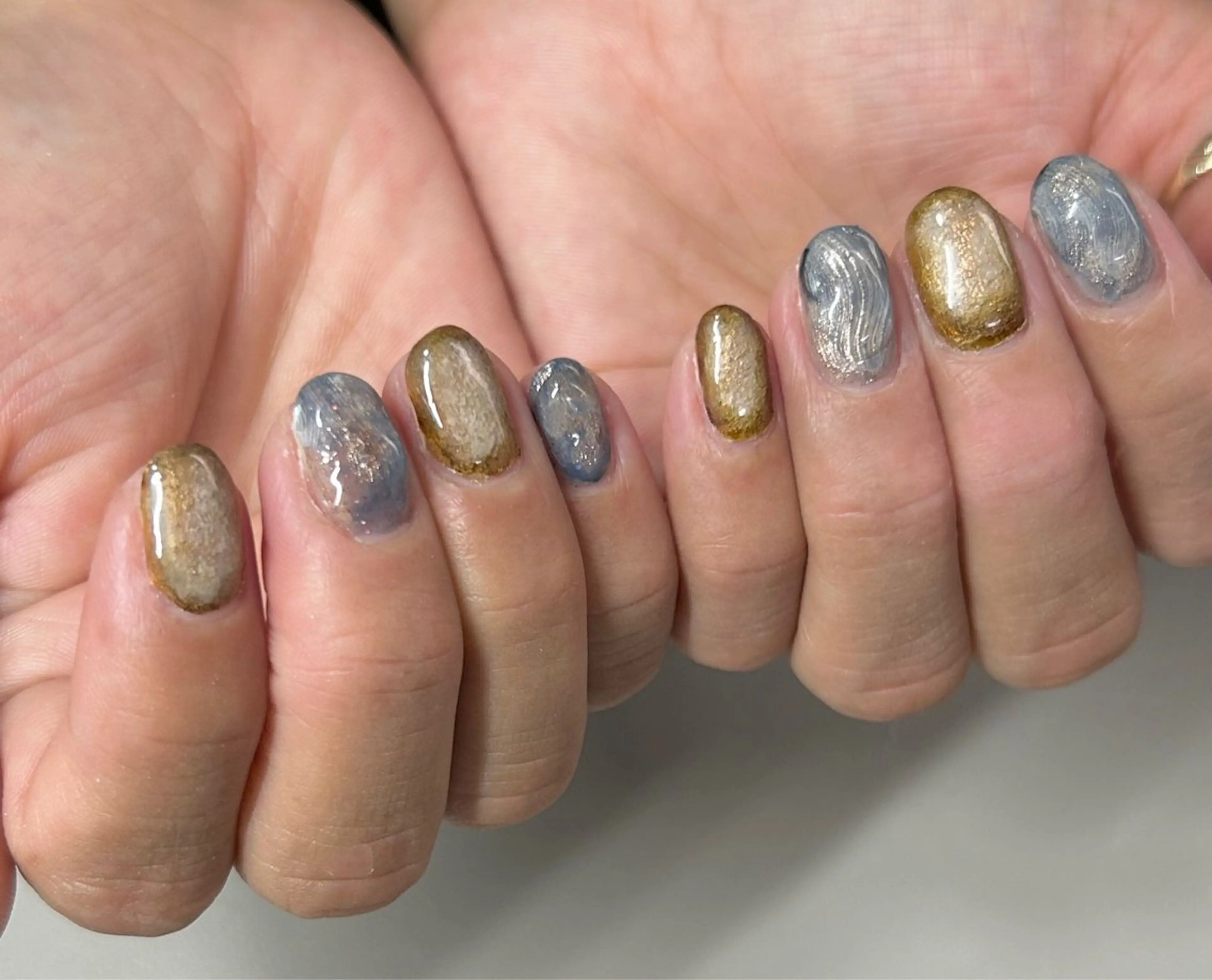 ネイル ハンドネイル 大橋 那月のネイルデザイン