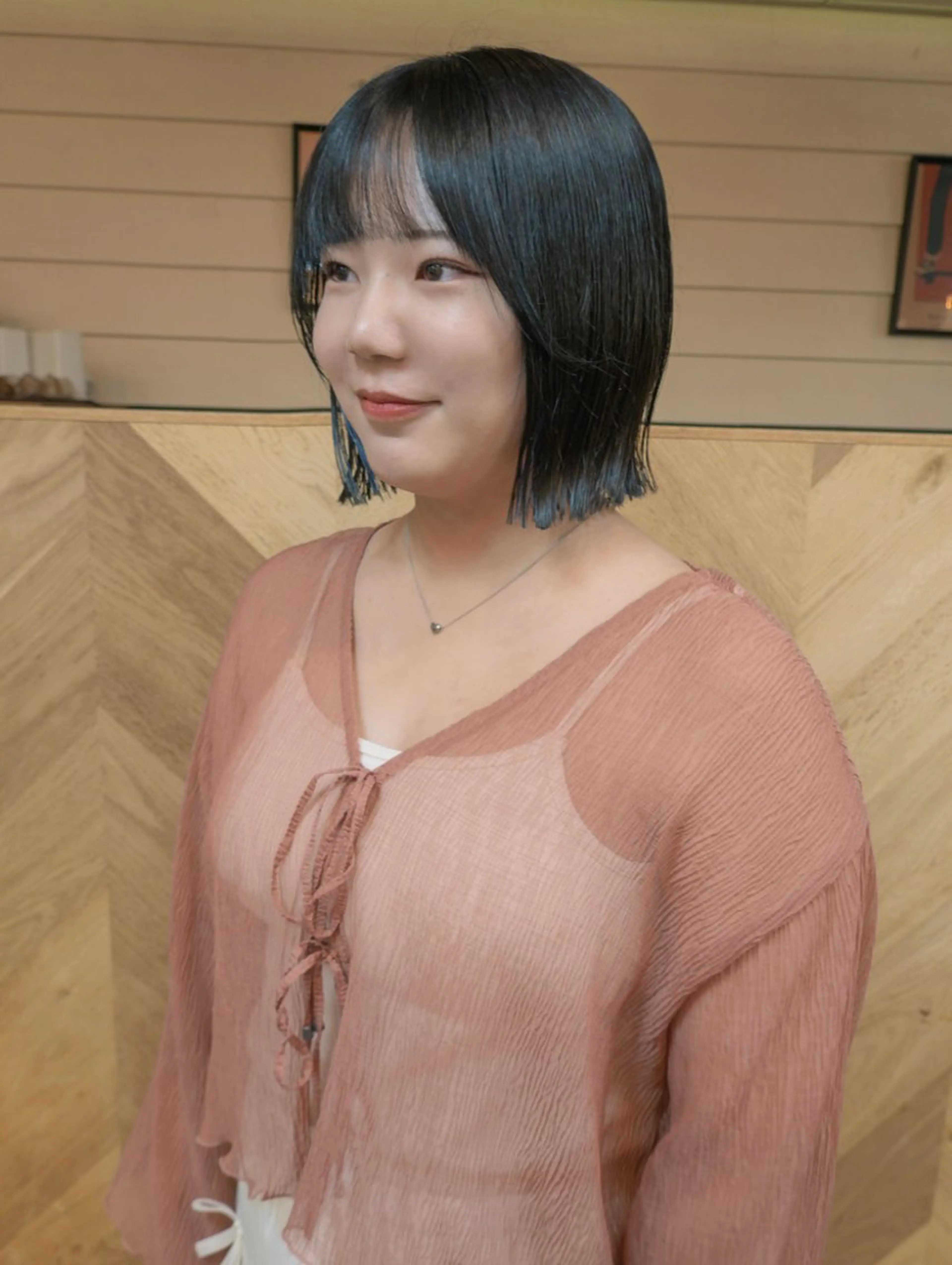 ショート カット 【ボブ】縮毛矯正/ 船橋駅5分/鈴木杏美のヘアスタイル