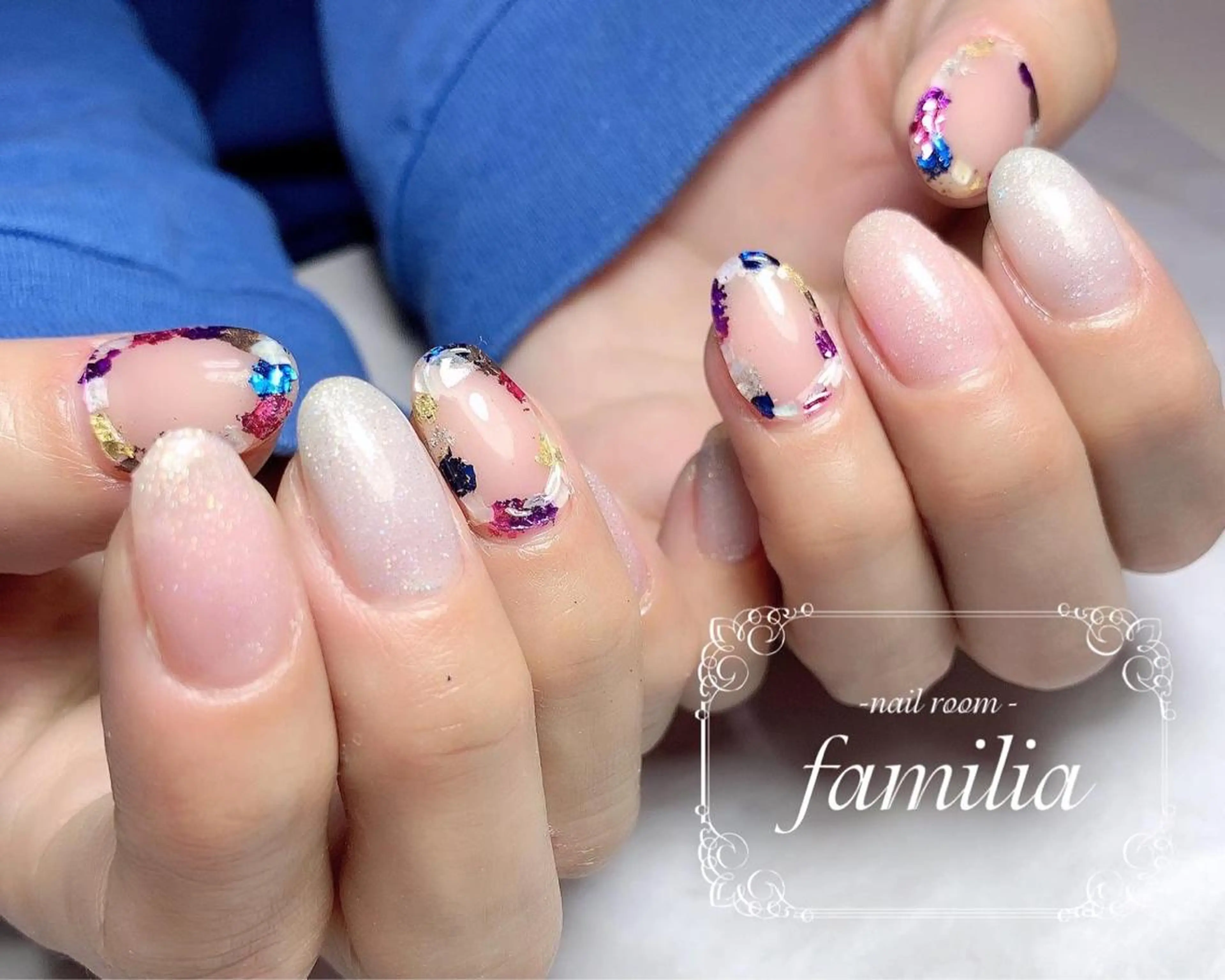ネイル ハンドネイル -nailroom- familiaのネイルデザイン