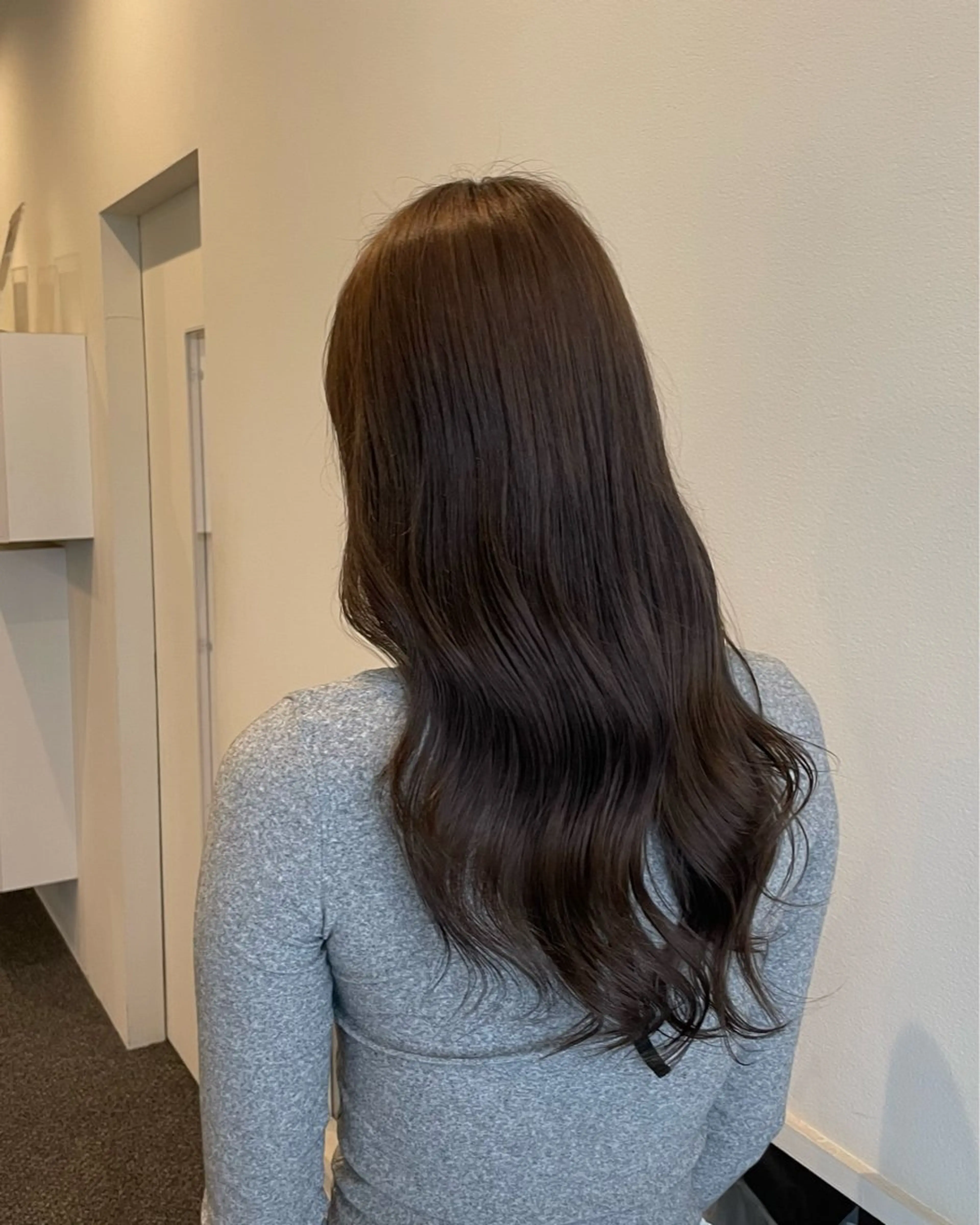 カラー ヘアカラー 北堀江/透明感カラー /レイヤー/じゅきのヘアスタイル