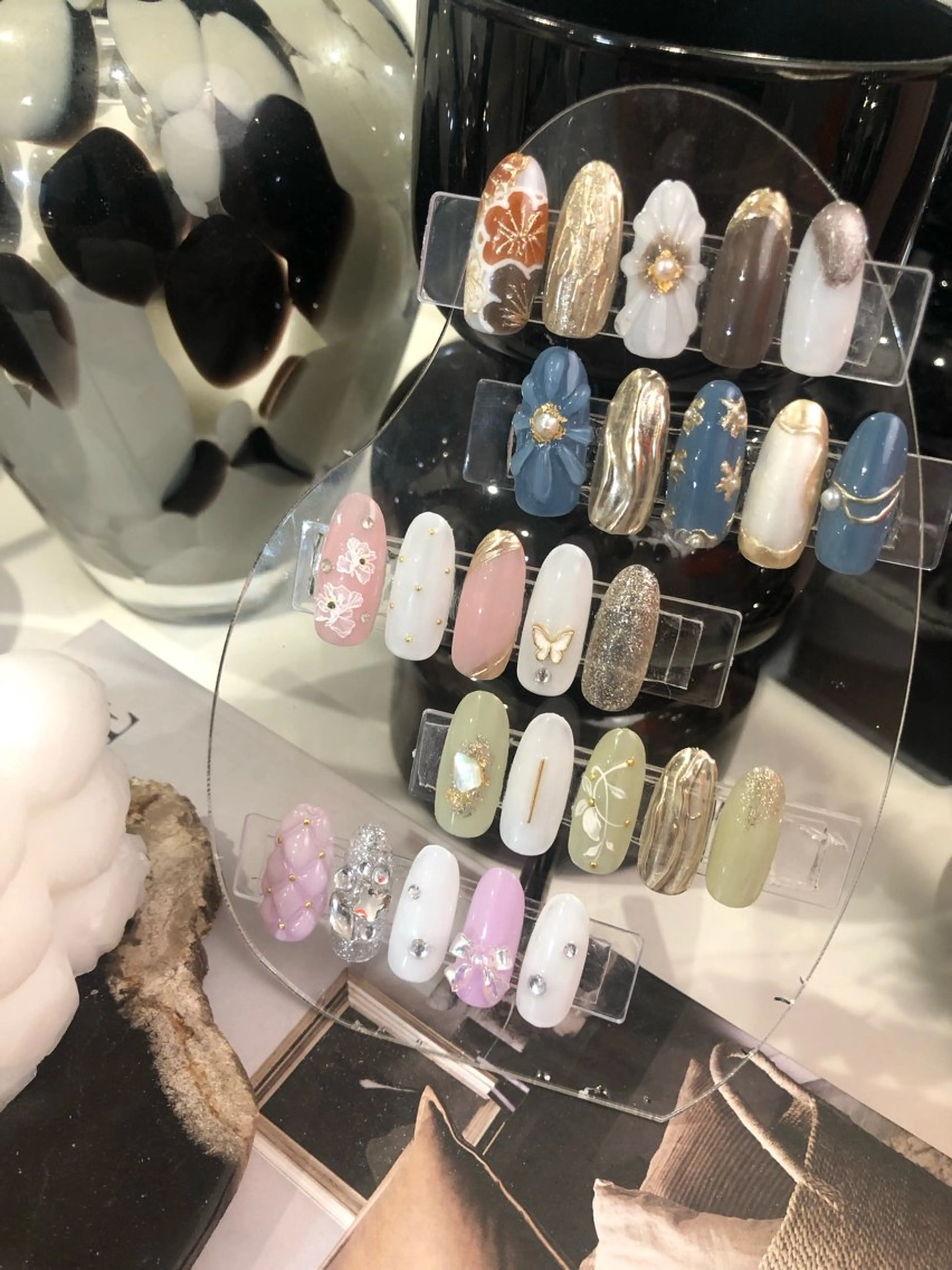 ネイル 成人式 ネイルチップ 【ＯＲＧＡＮ】 nailのネイルデザイン