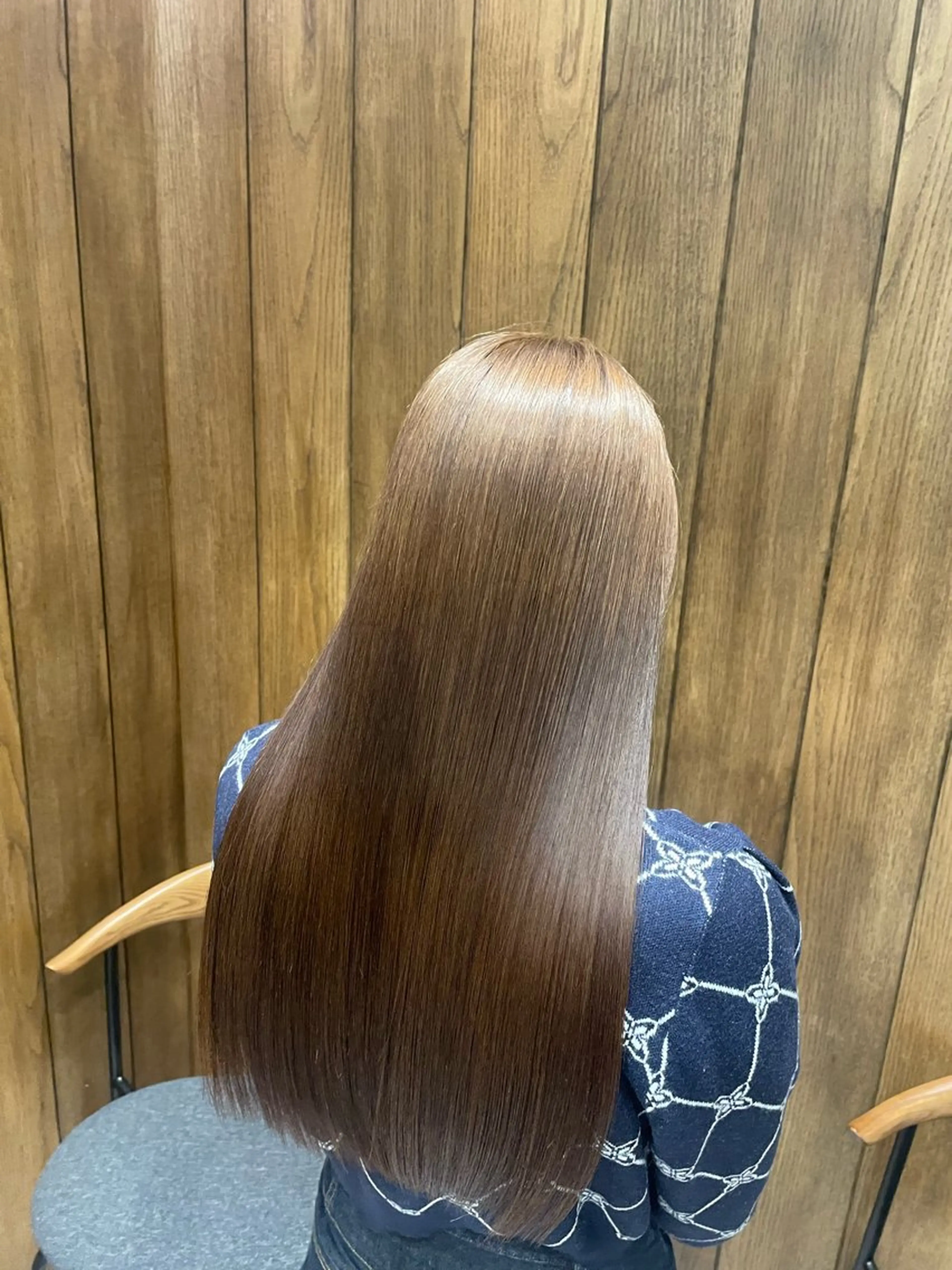 ロング 髪質改善 縮毛矯正 トリートメント カット 縮毛矯正 トリートメント 荒木 理緒のヘアスタイル