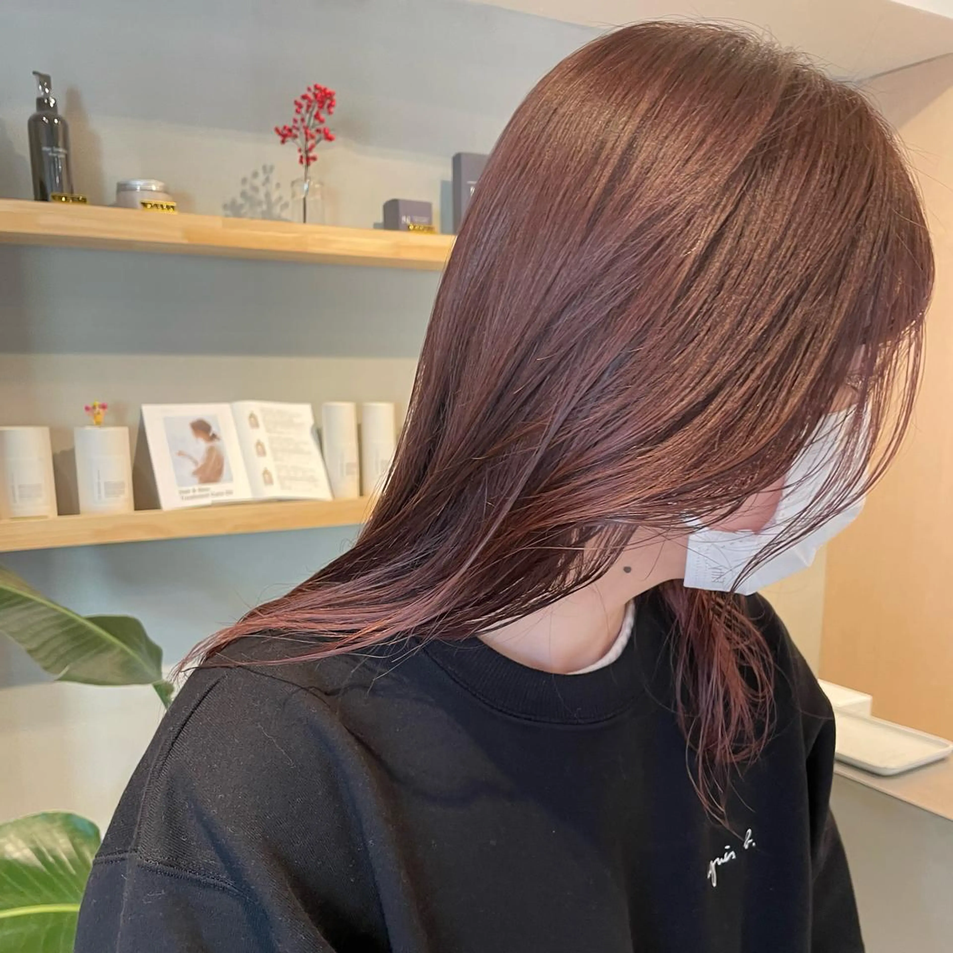 セミロング カラー ヘアカラー トリートメント ヘッドスパ ヘアセット SALOWIN下北沢所属・hazuki 🌝のヘアスタイル