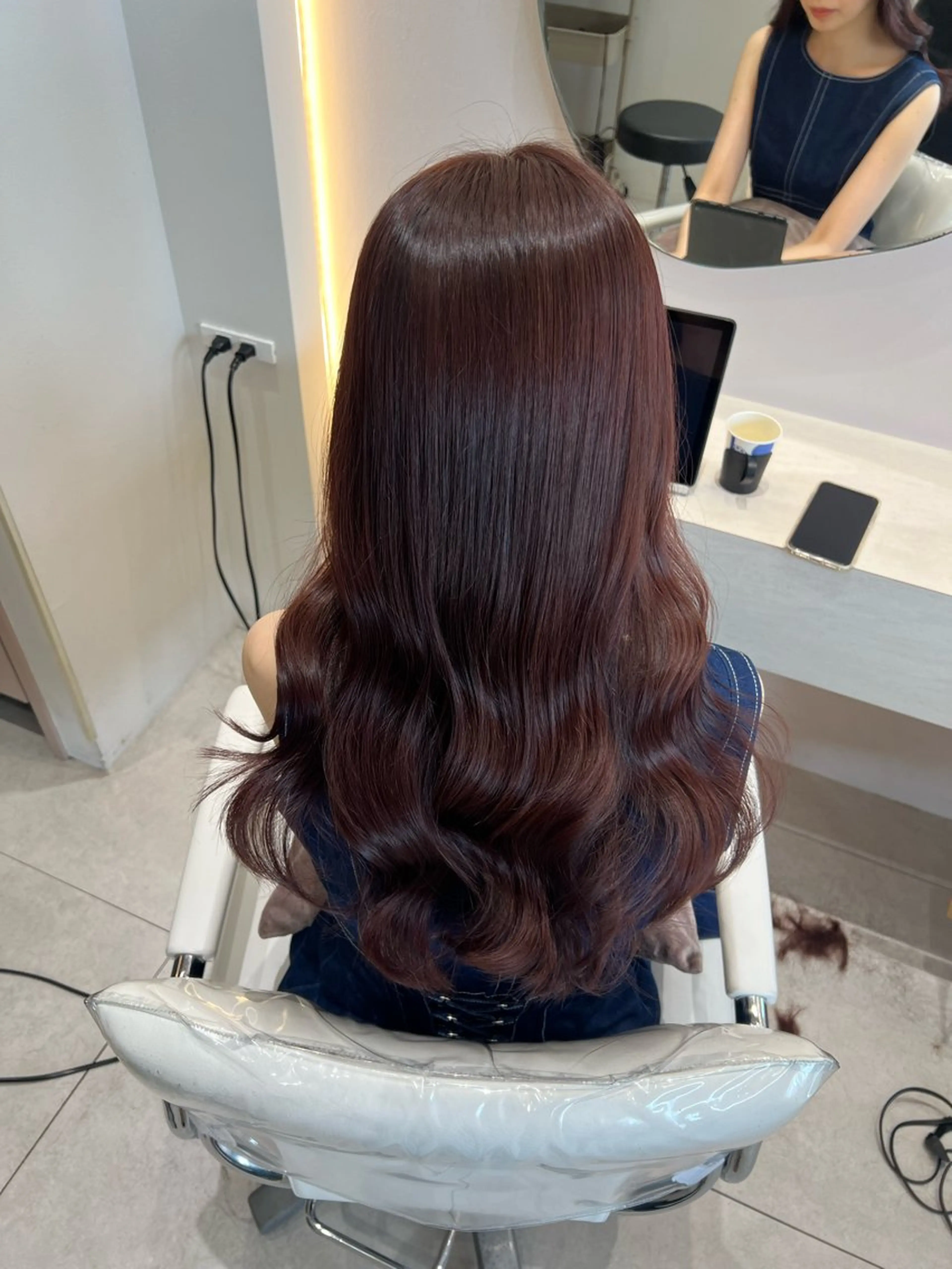 ロング Zina河原町店 momokaのヘアスタイル