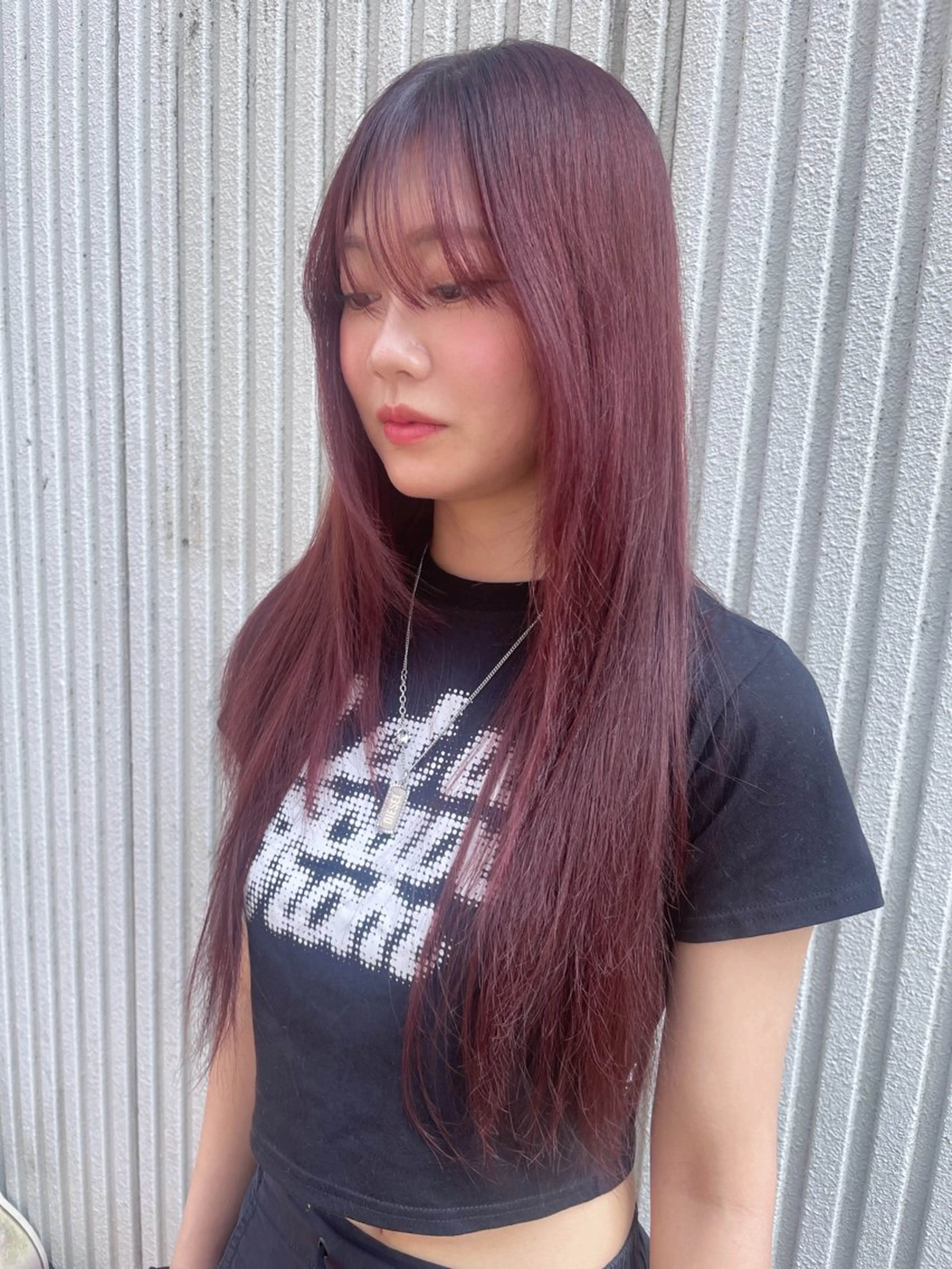 カラー ヘアカラー 福島成美/髪質改善 縮毛矯正/カラーのヘアスタイル