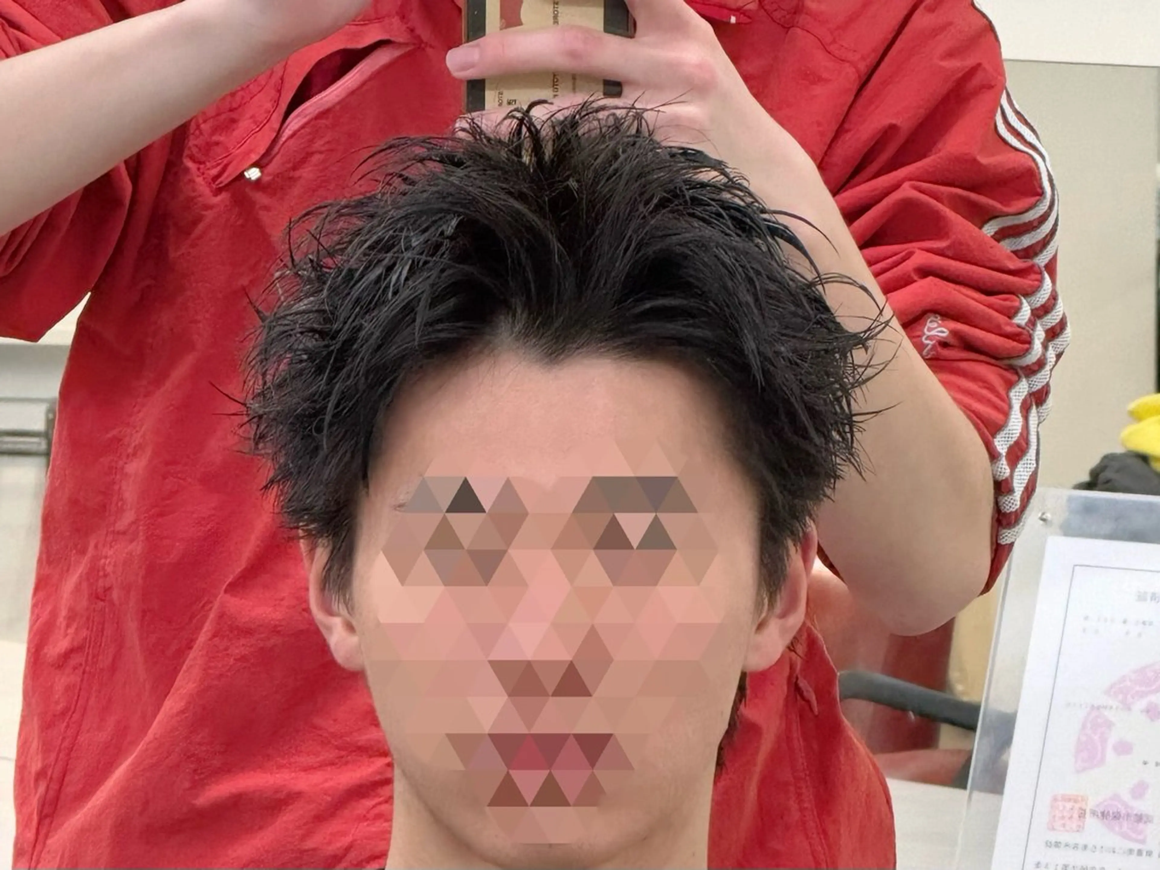 メンズ カット パーマ/京都駅 /メンズ/藤井 翔のヘアスタイル