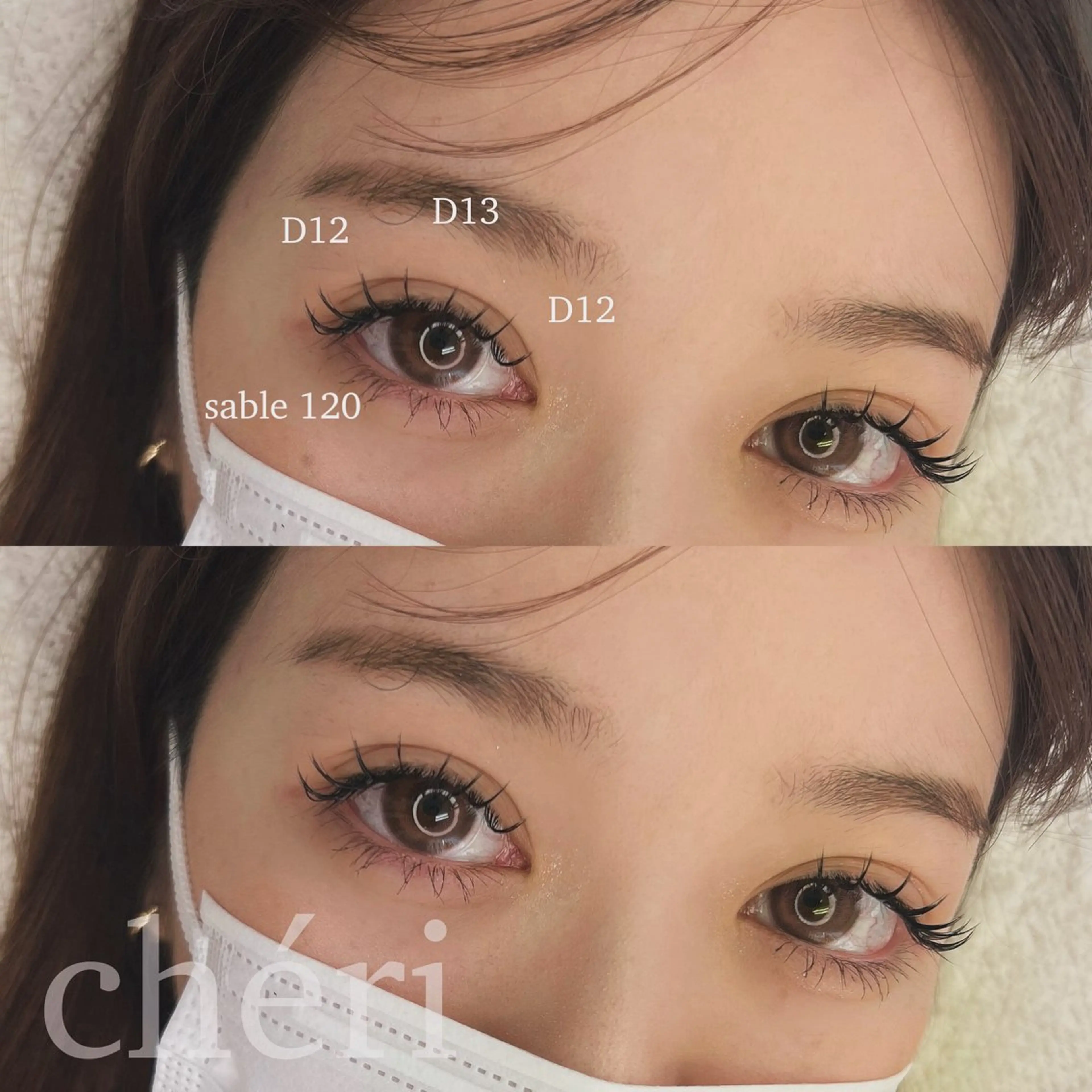 マツエク・マツパ マツエク 望月 菜奈のマツエク・マツパデザイン