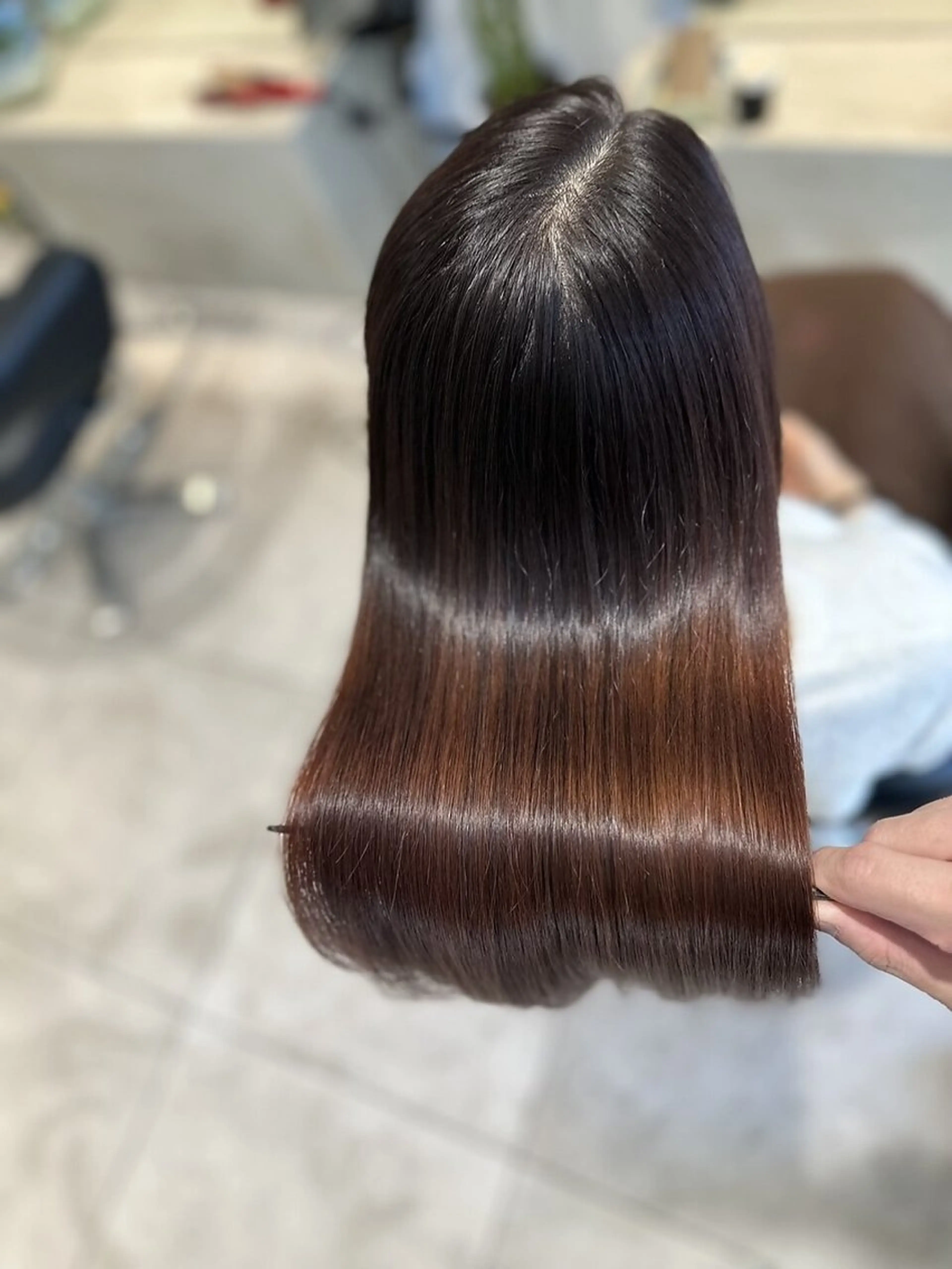 ロング 縮毛矯正 トリートメント 美髪矯正🫧艶髪特化 🫧関口太郎のヘアスタイル