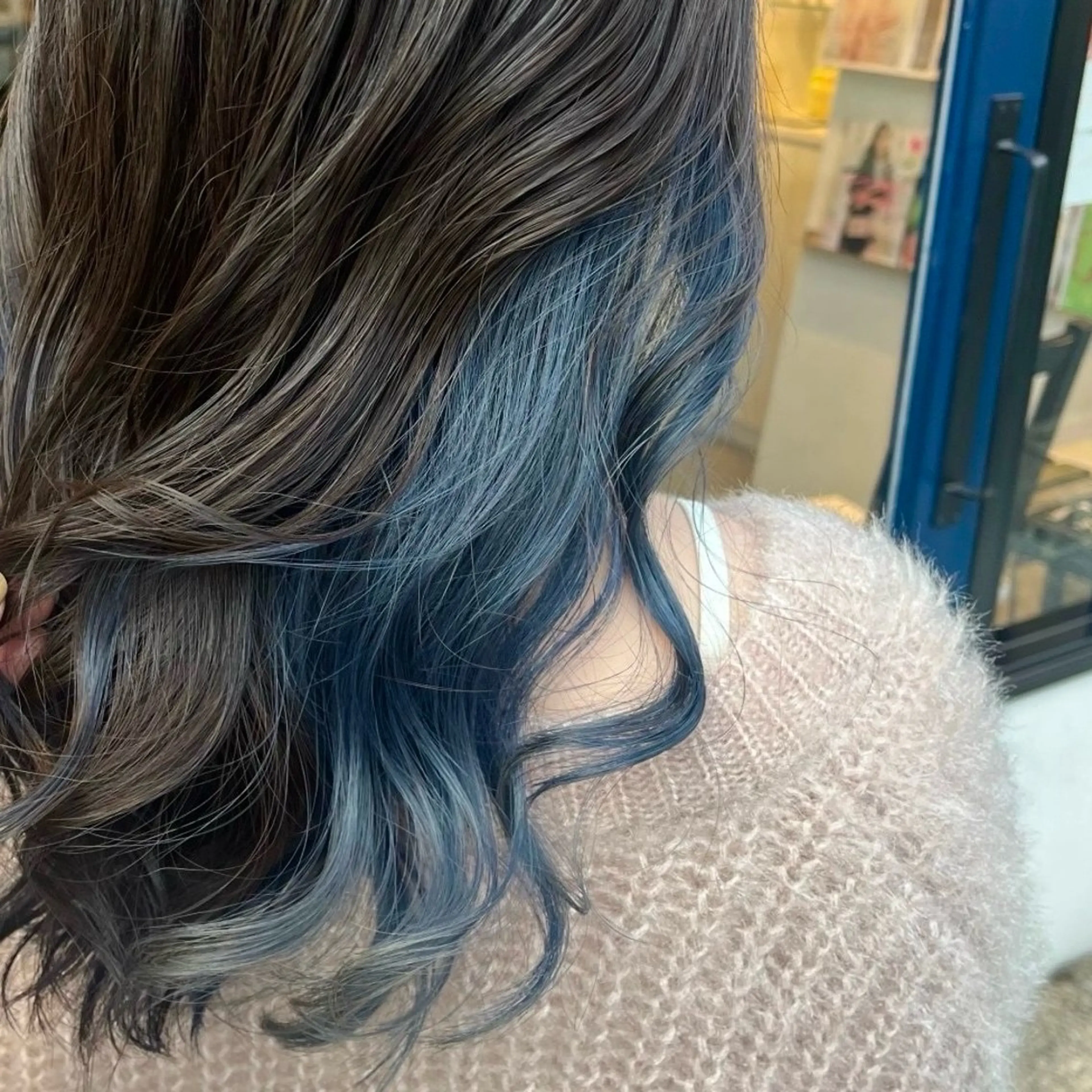 ロング カラー 甲斐 瑞稀のヘアスタイル