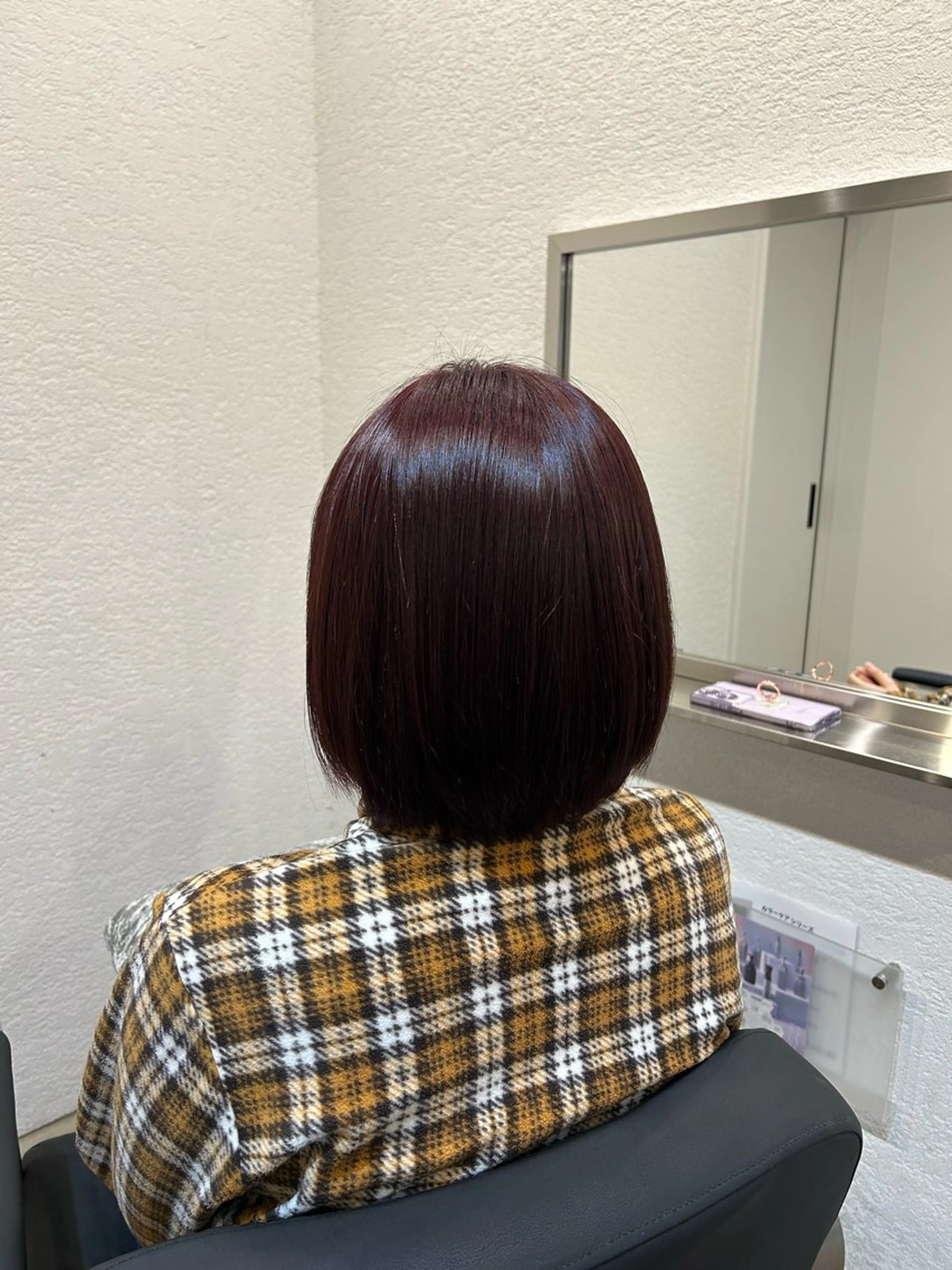 カラー 大澤 菜奈子のヘアスタイル