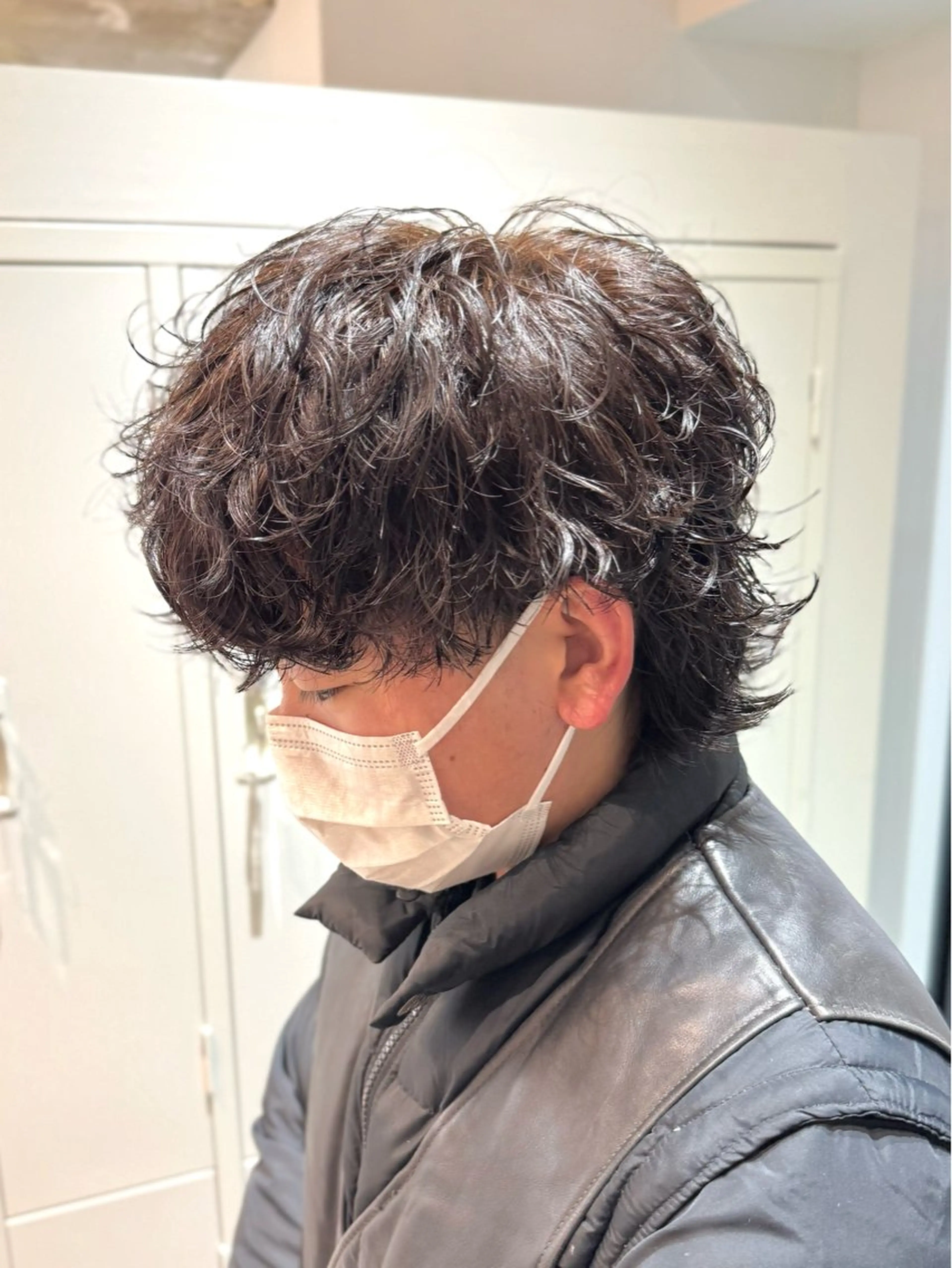 【初回限定クーポン】メンズカット＋パーマ＋カラーの写真