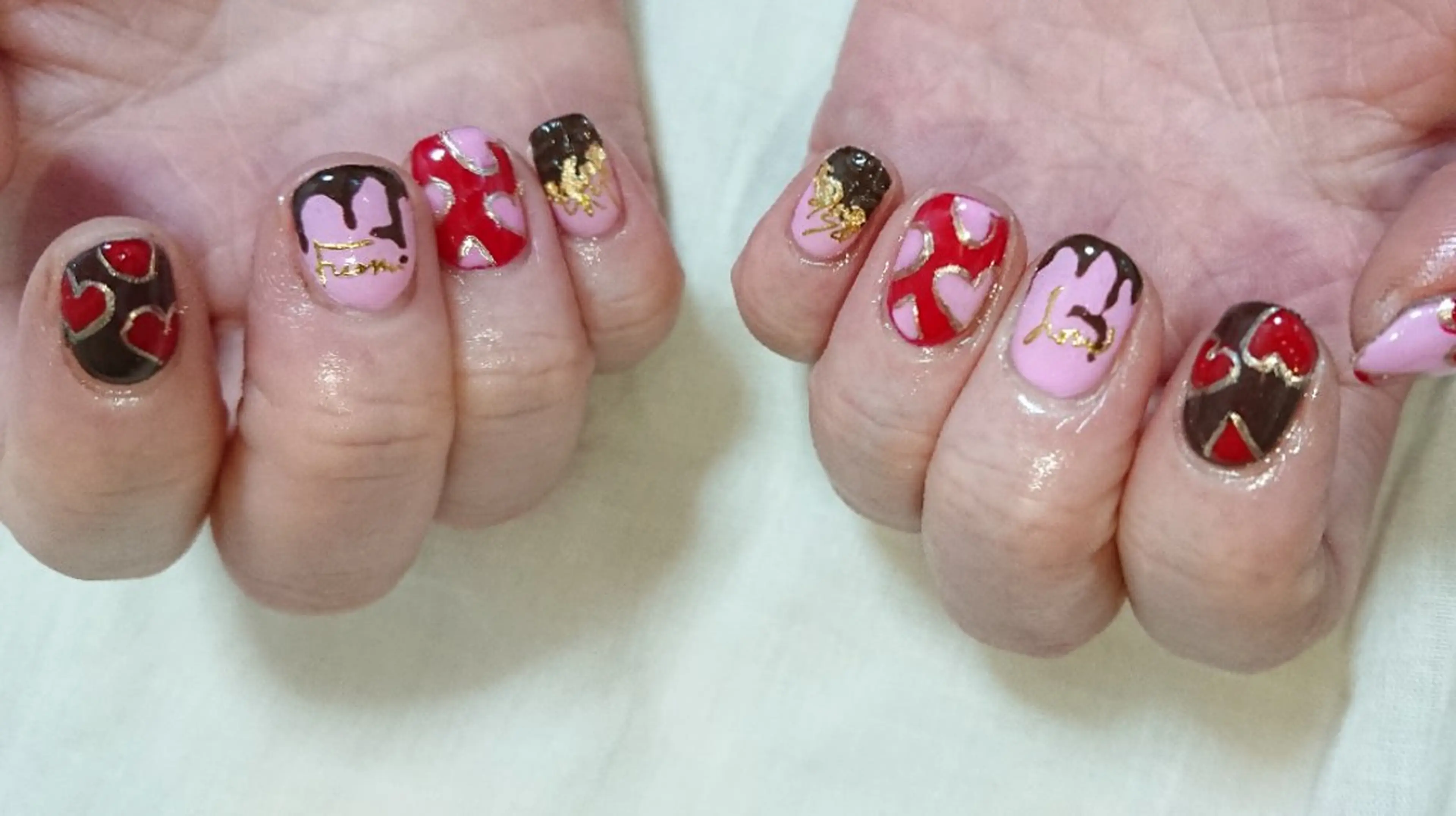 ネイル 持ち込み shellnail さなえのネイルデザイン