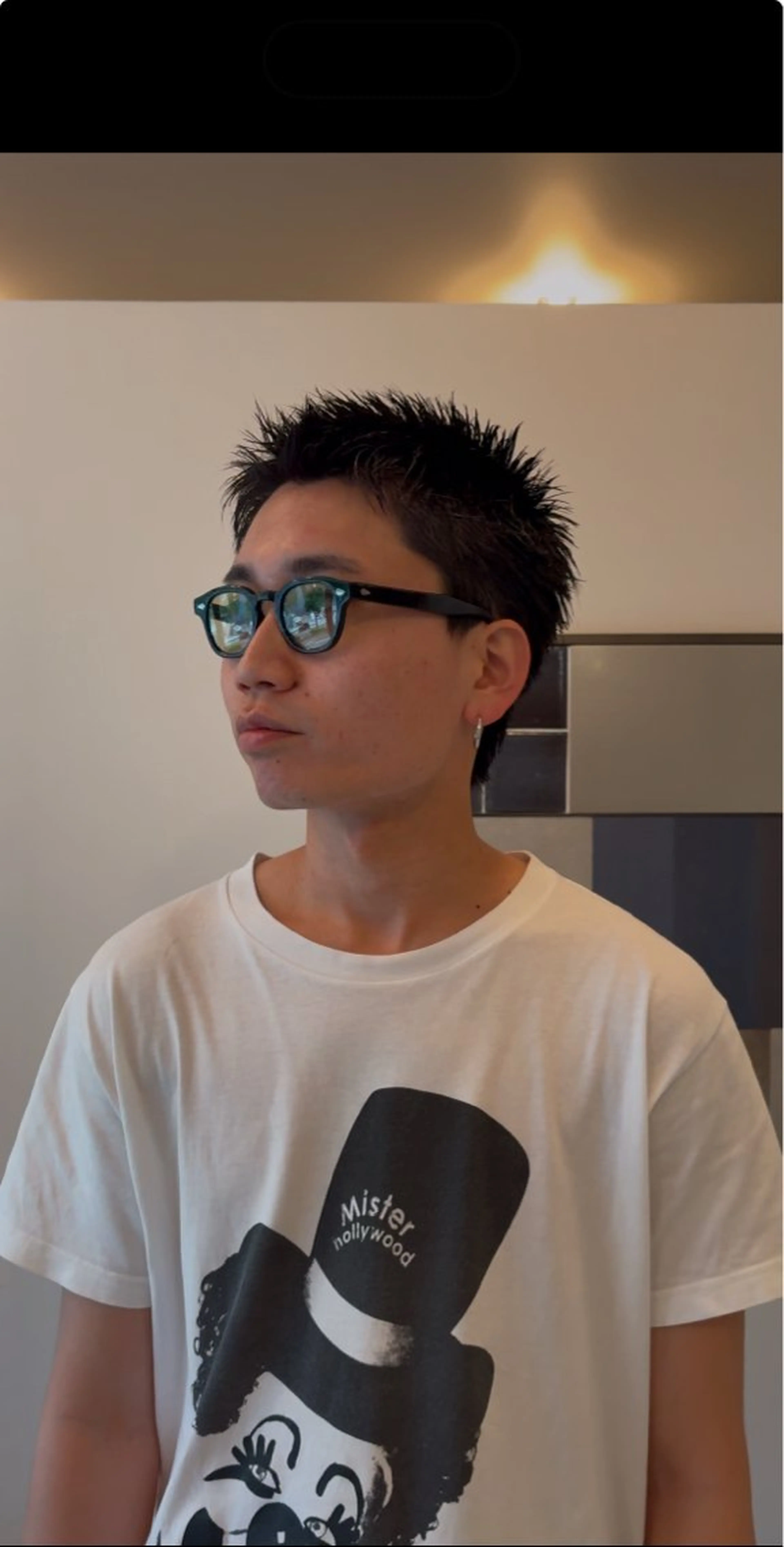 メンズカットの写真