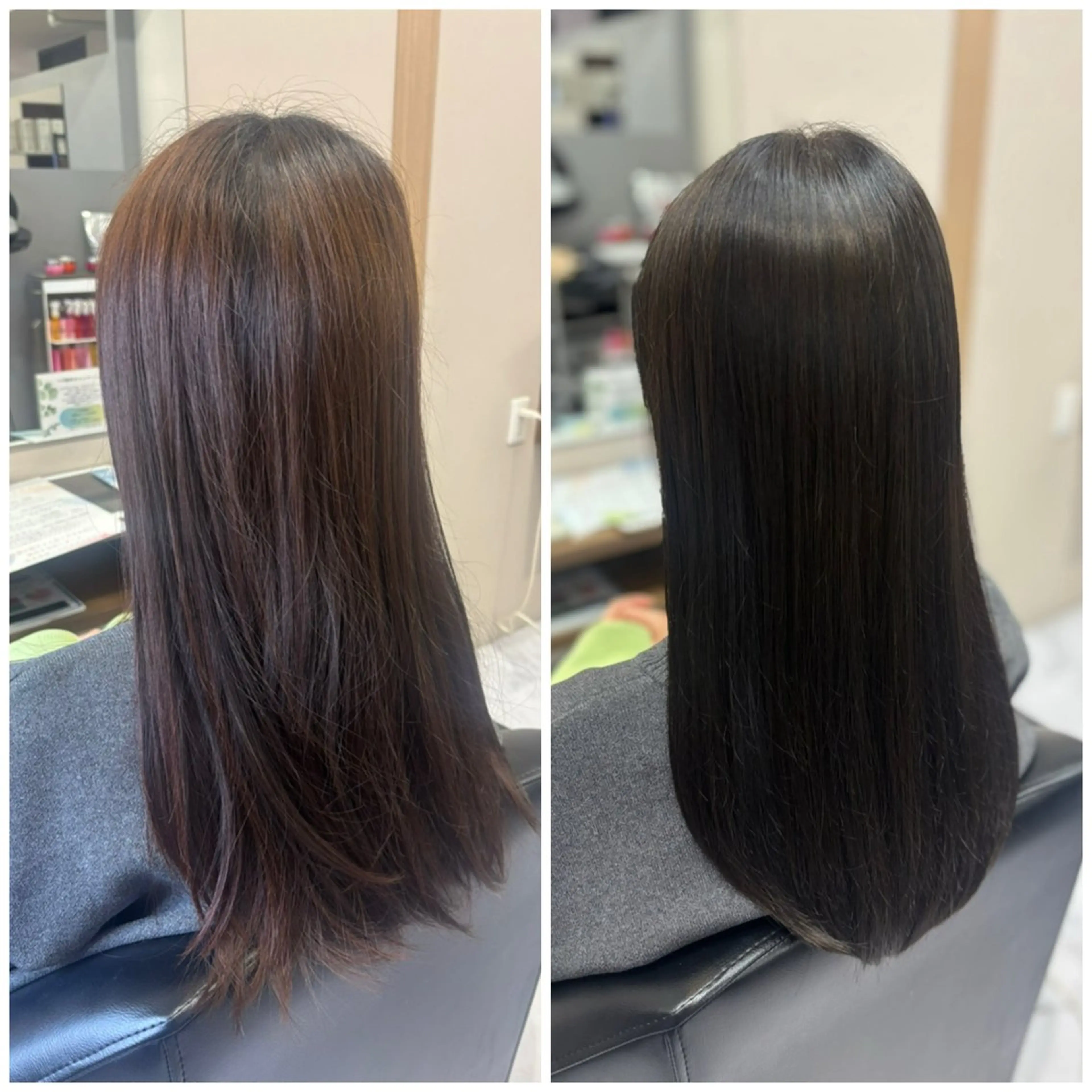 💙骨格・顔型診断付き💙カット➕弱酸性ストレート🪽✨の写真