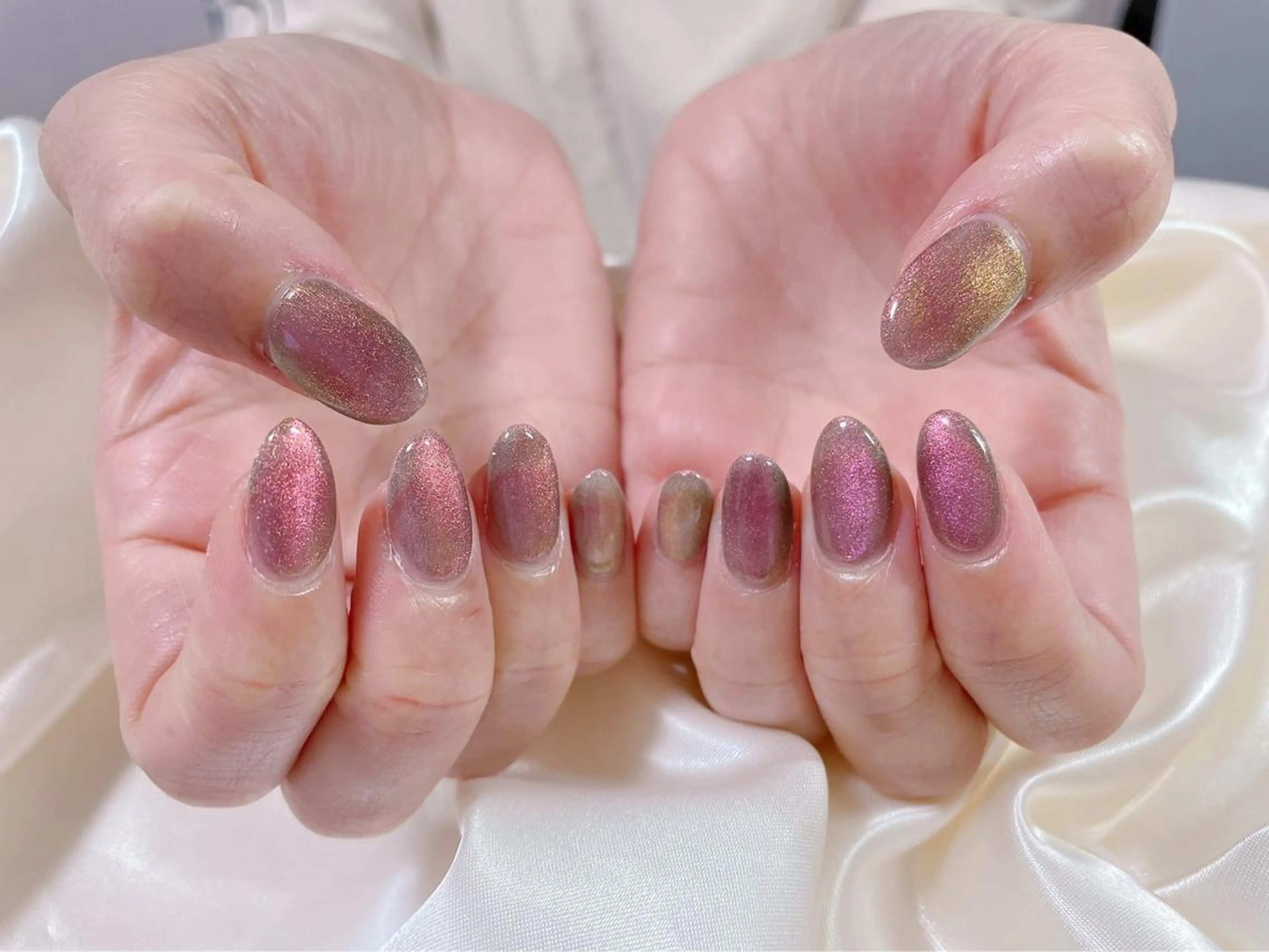 ネイル マグネットネイル ハンドネイル Mogu nail 二子玉川のネイルデザイン