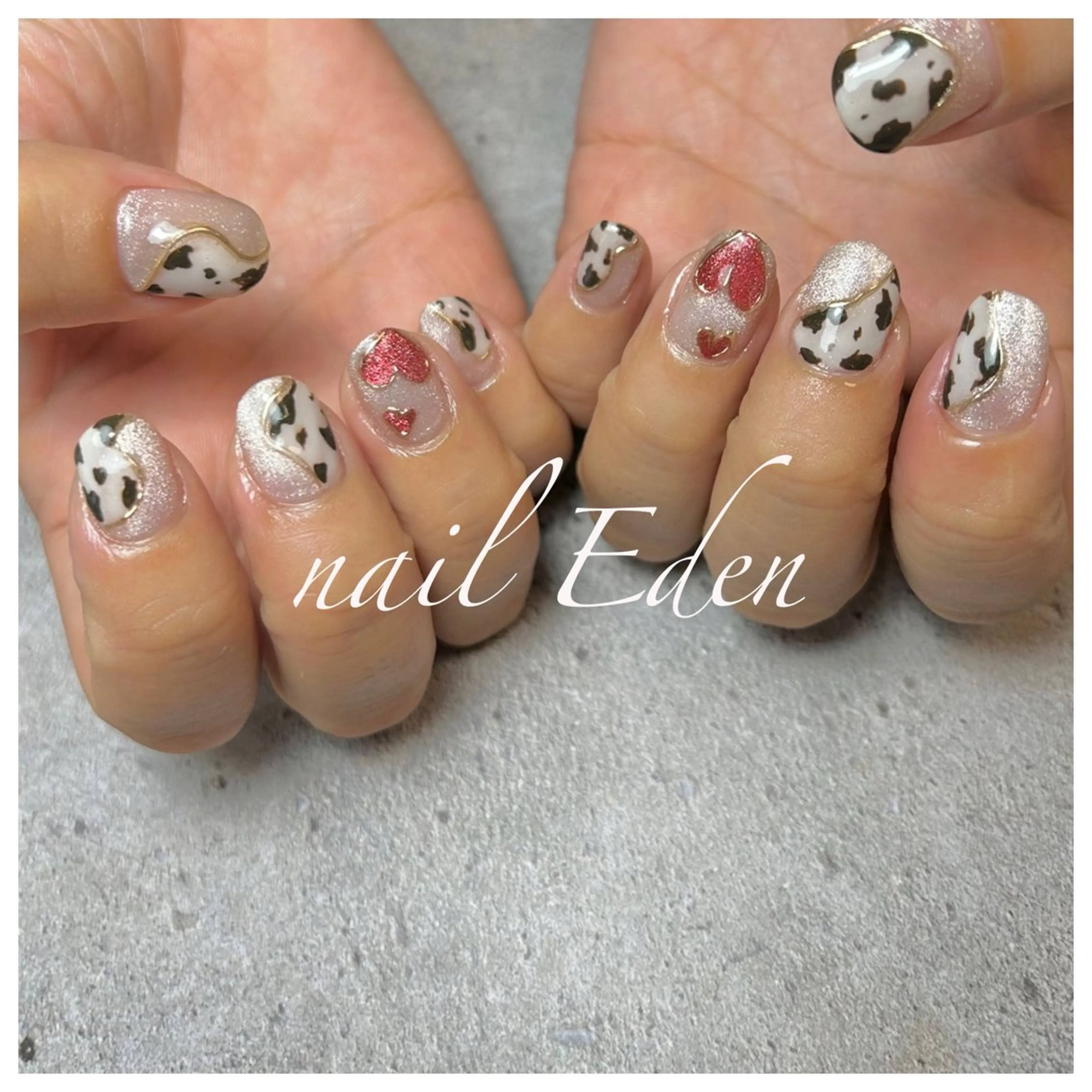 ネイル 持ち込み ハンドネイル ハンドケア Eden　private nail saron所属・Eden ♾️のネイルデザイン