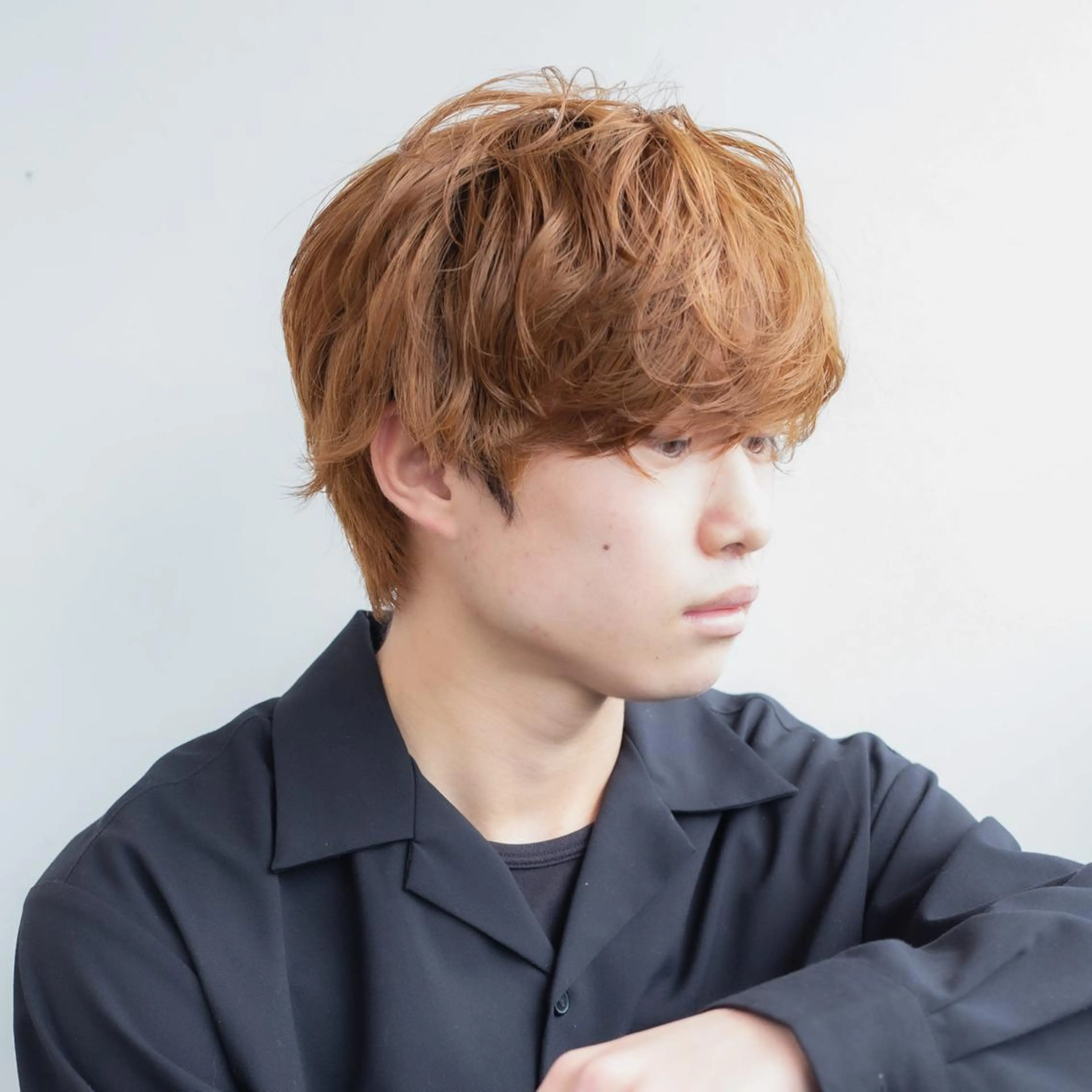 カラー パーマ メンズ ツイスパ/波巻き対応 メンズ特化　石川愛理のヘアスタイル