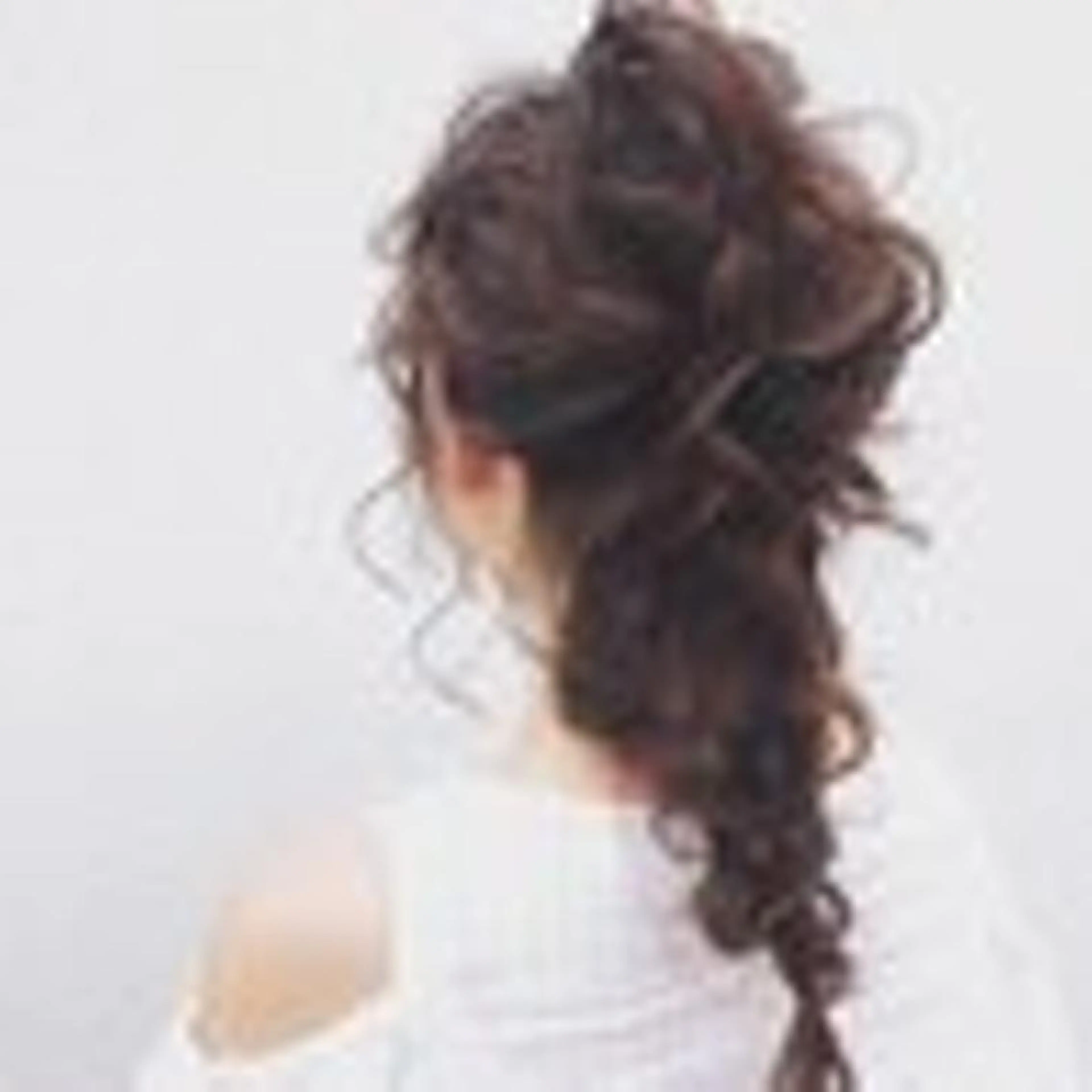 【ヘアセット】コテ巻きorハープアップor編み下ろしの写真