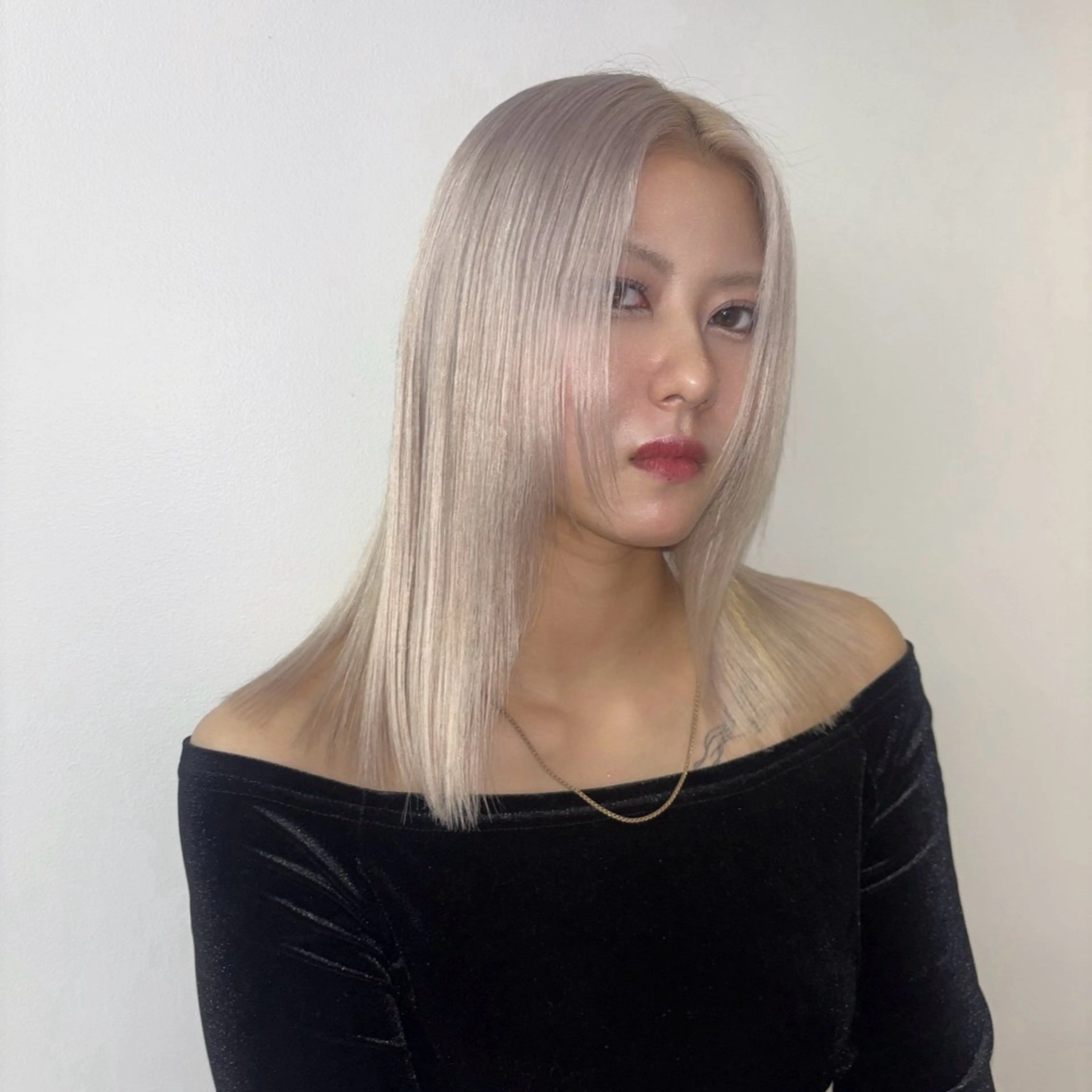 セミロング カラー ヘアカラー Ren. 🦋デザインカラーのヘアスタイル