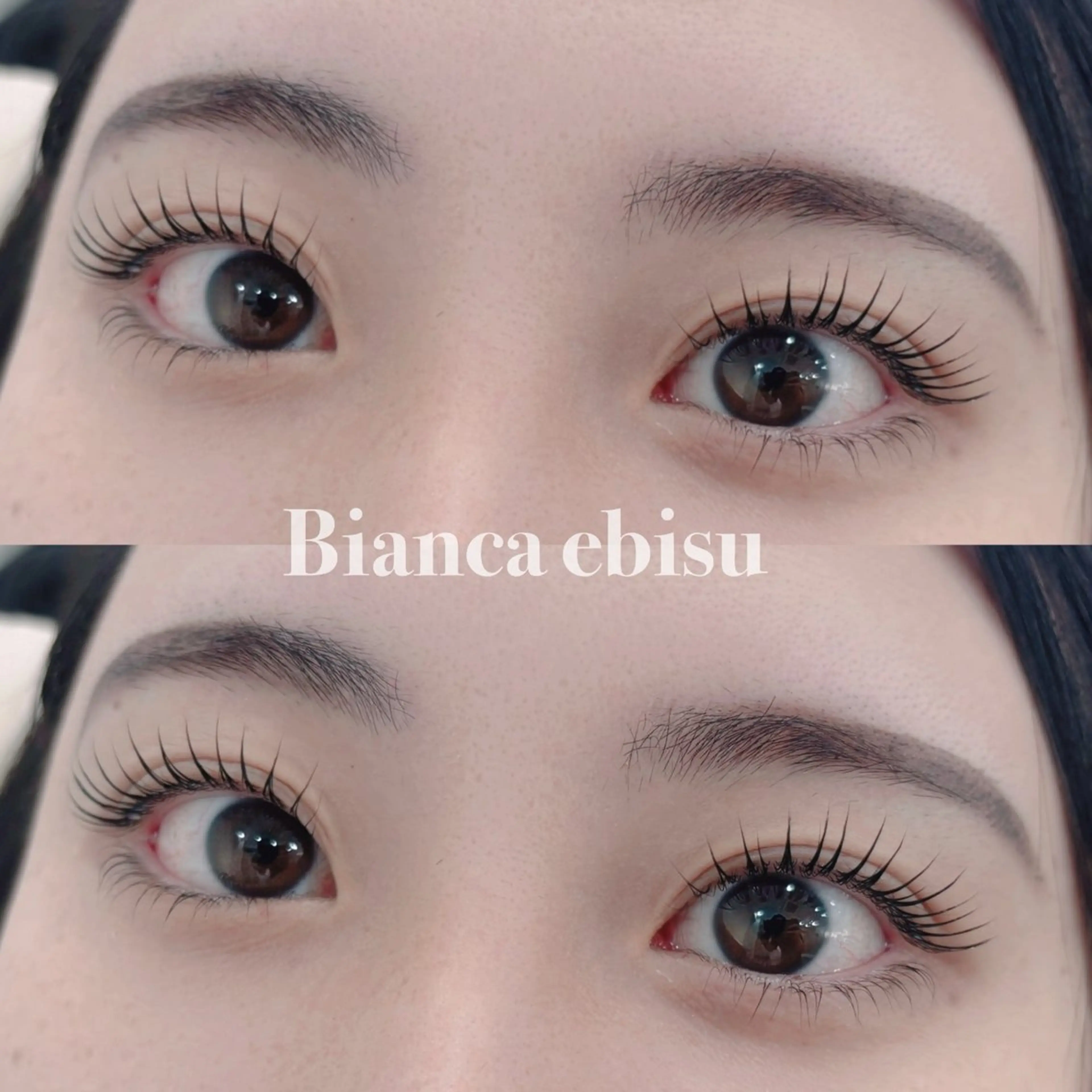 マツエク・マツパ Bianca Mikiのマツエク・マツパデザイン