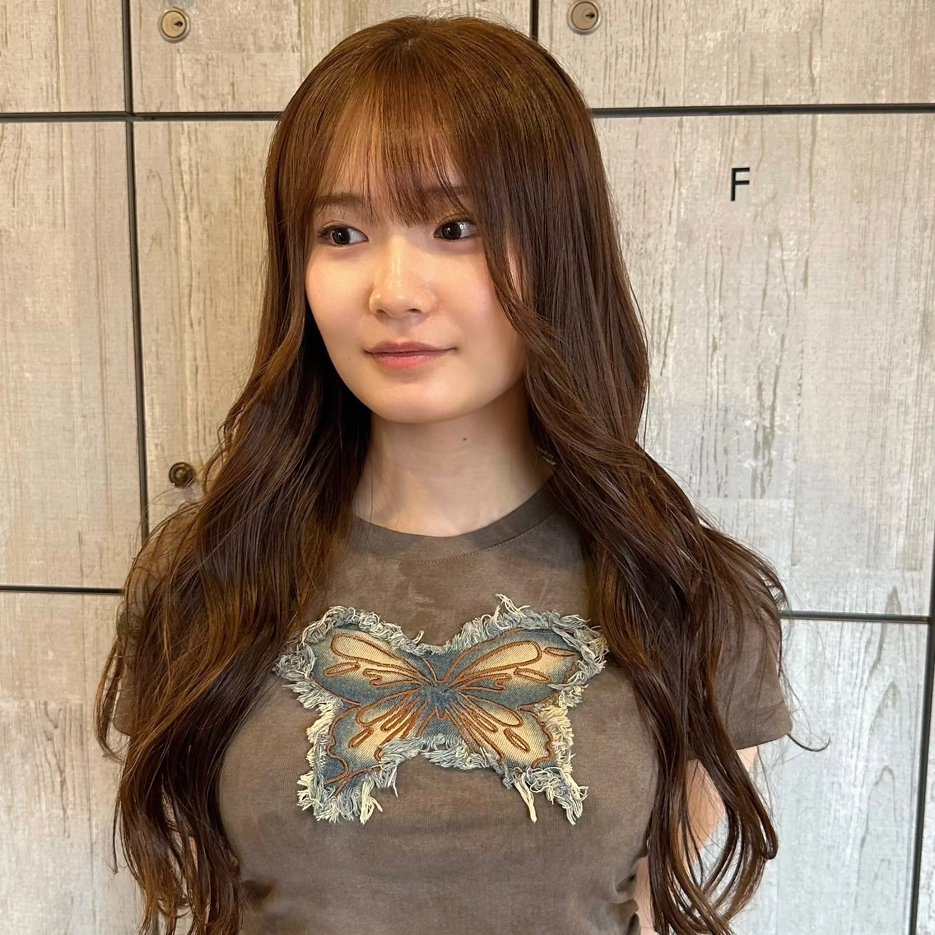 ロング カラー ヘアカラー 柔らかいcolor ￤韓国￤🩰マユ🩰のヘアスタイル