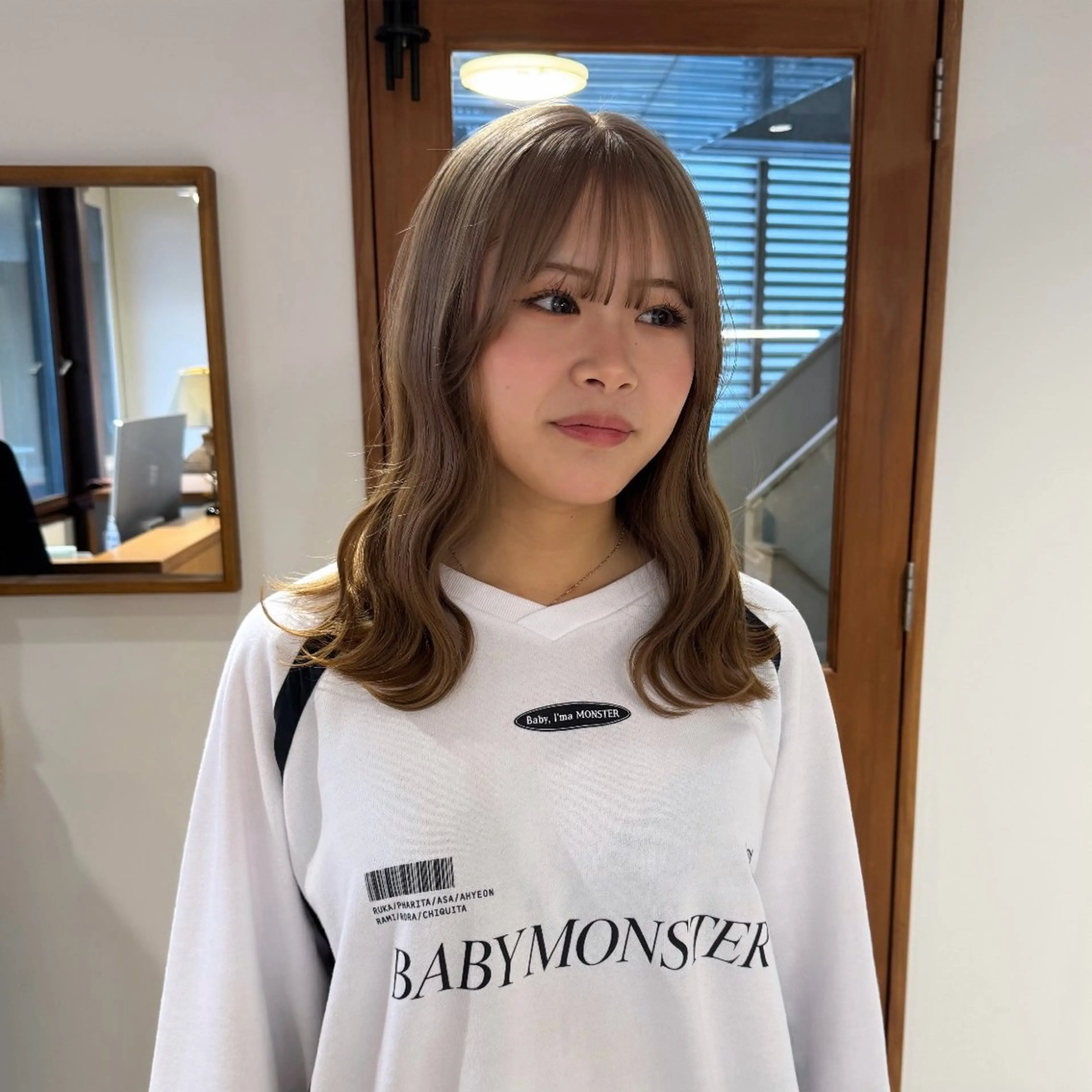 カラー 縮毛矯正 ヘアカラー トリートメント 優梨 EIGHT💞のヘアスタイル