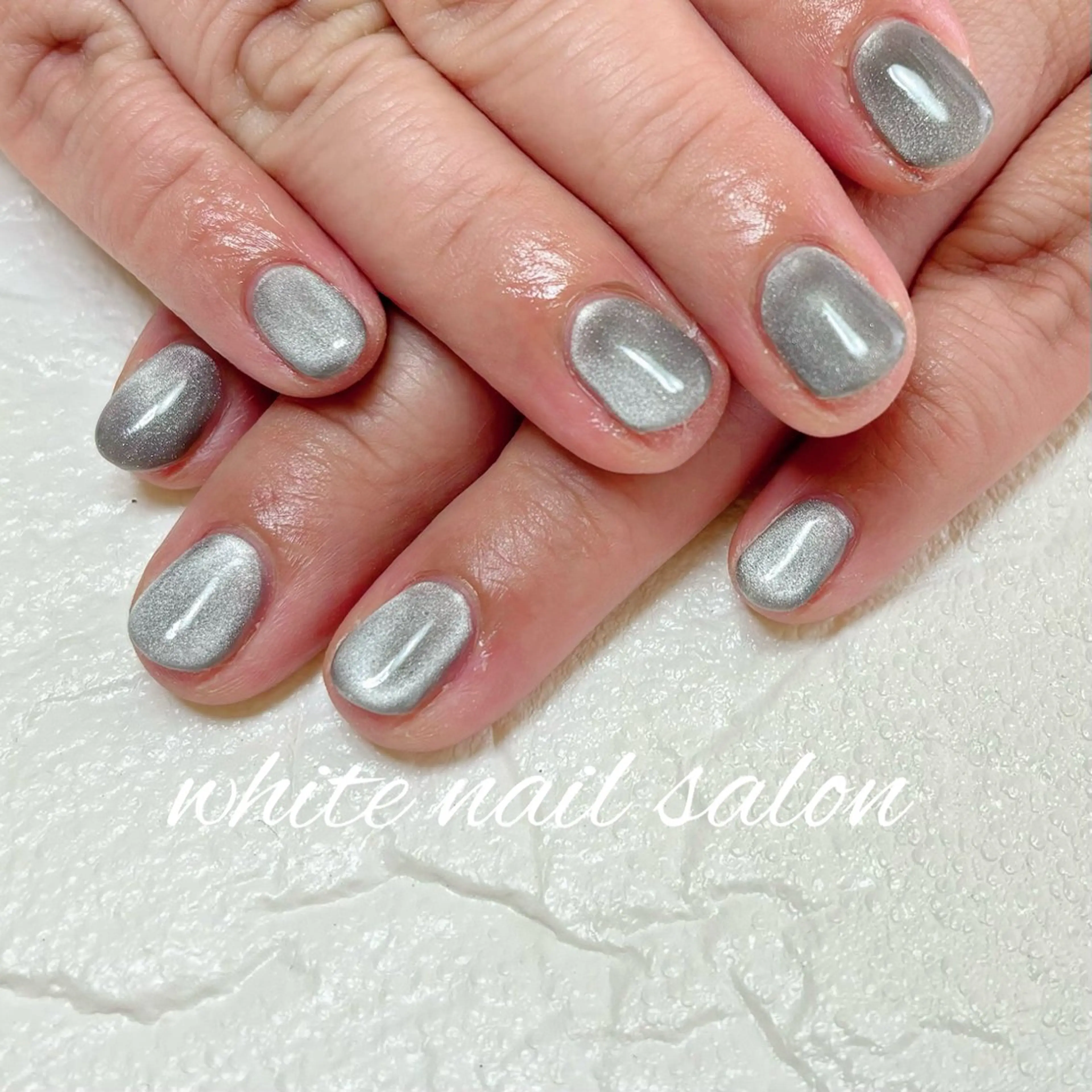 ネイル ホワイト ハンドネイル white nail salonのネイルデザイン
