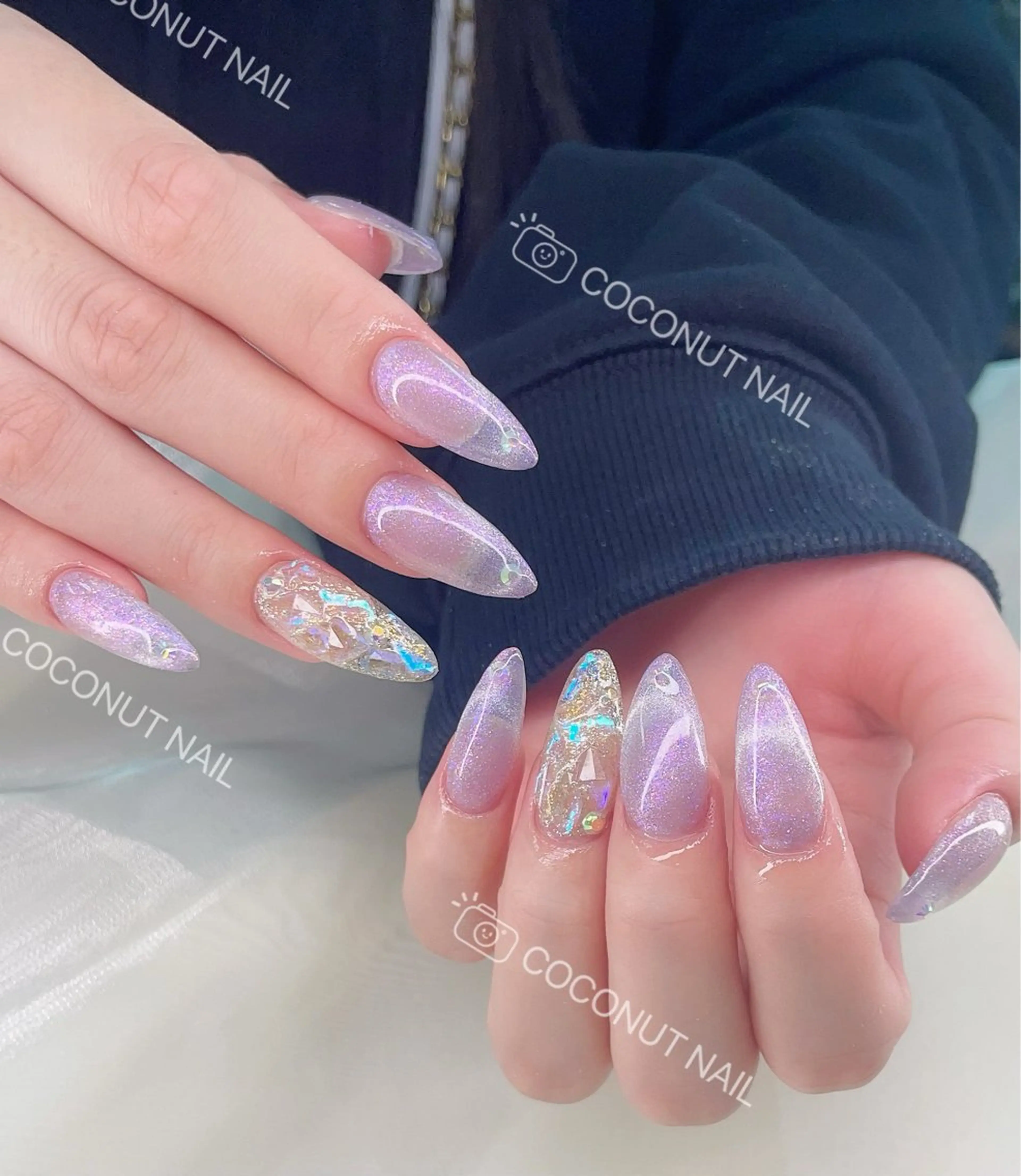 ネイル ハンドネイル 神田 ココナッツのネイルデザイン